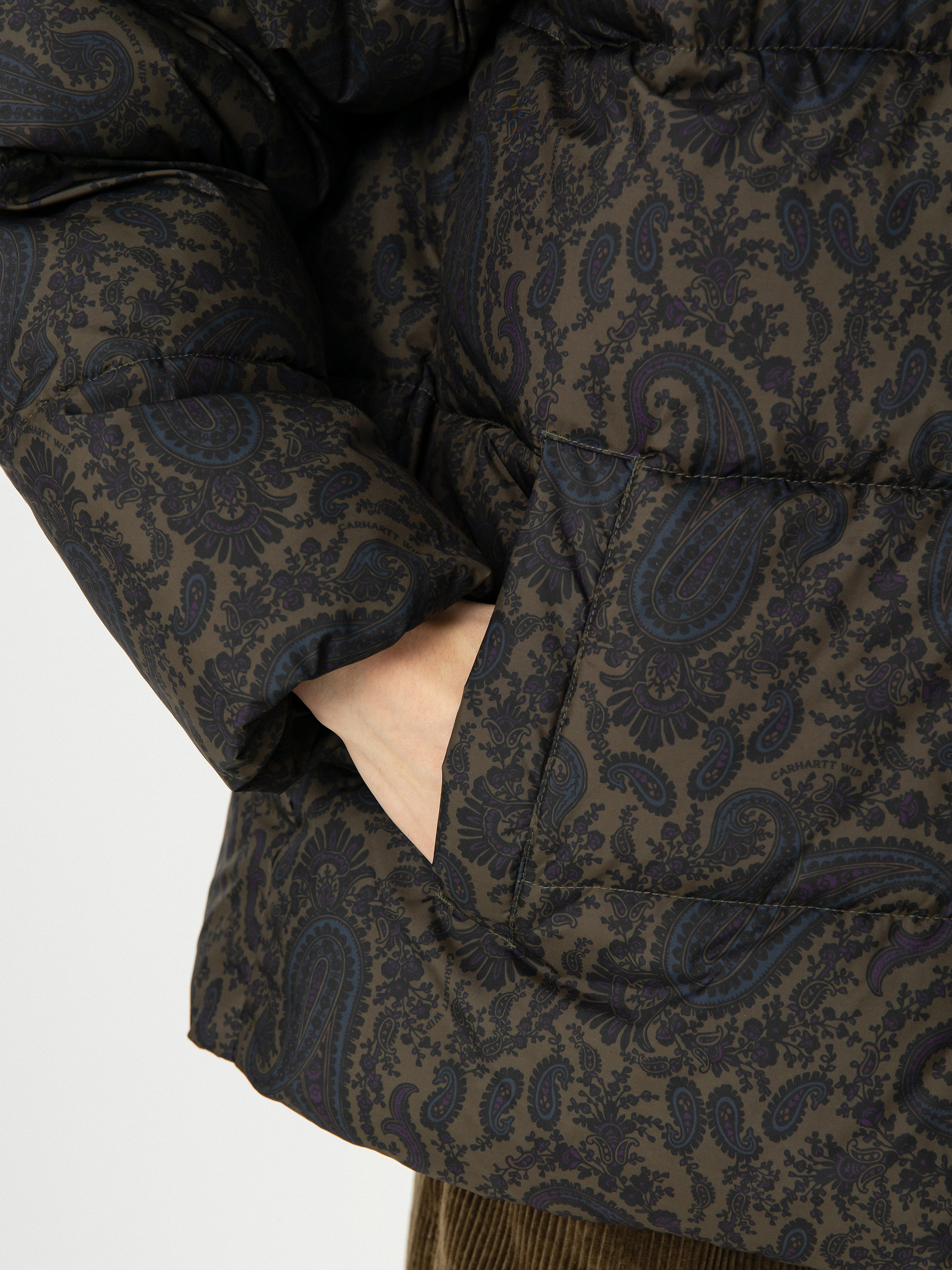 Carhartt WIP Springfield Dzseki (paisley print plant/black)
