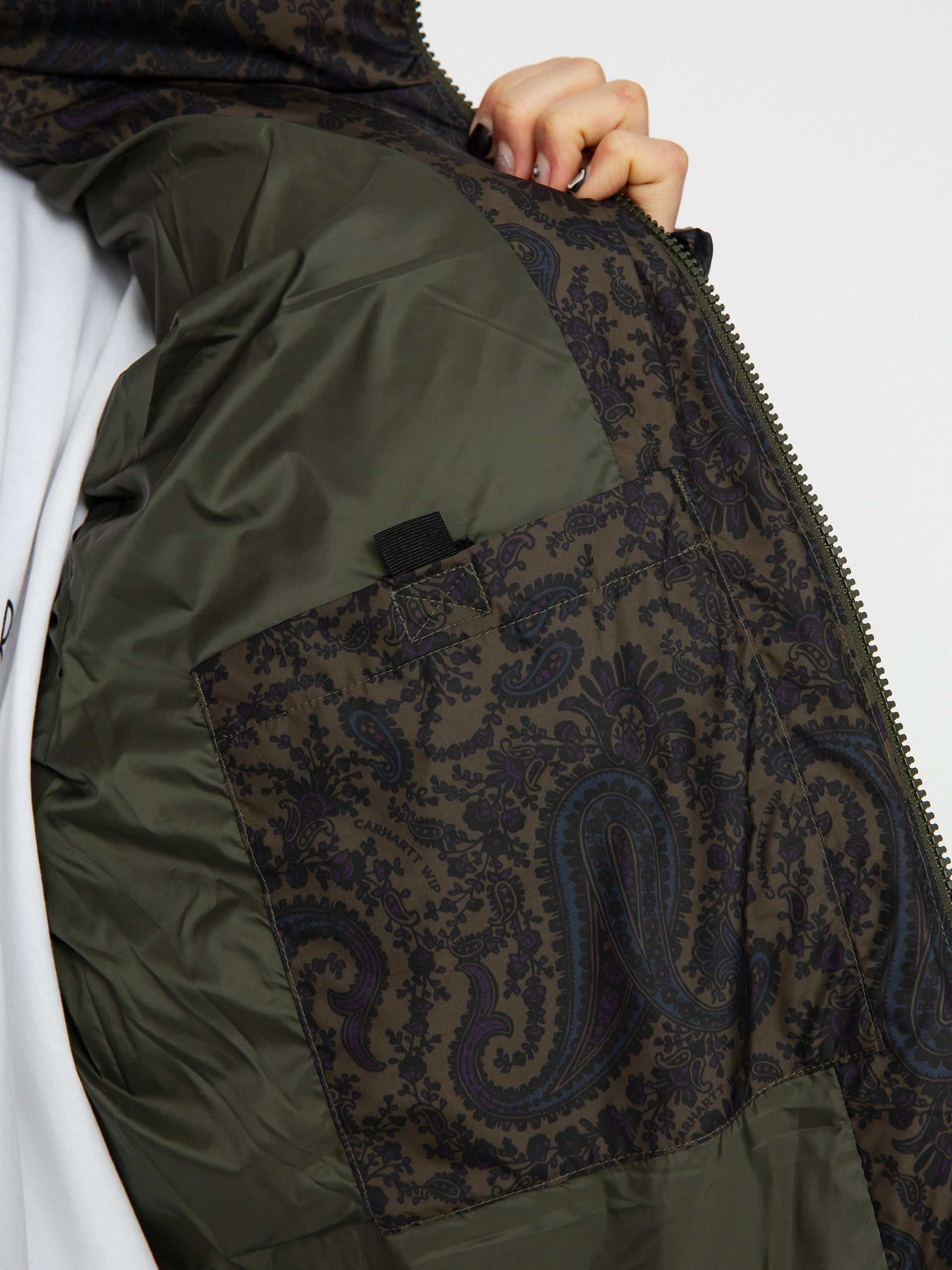 Carhartt WIP Springfield Dzseki (paisley print plant/black)