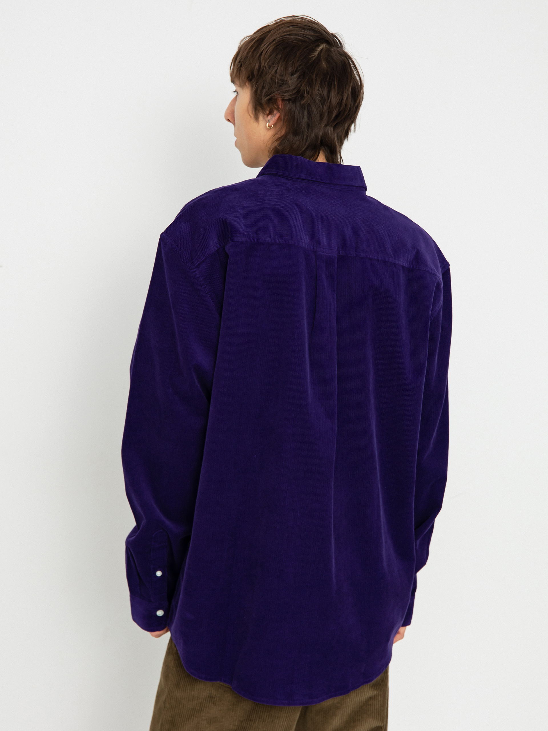 Carhartt WIP Madison Fine Cord Ing (tyrian/black)