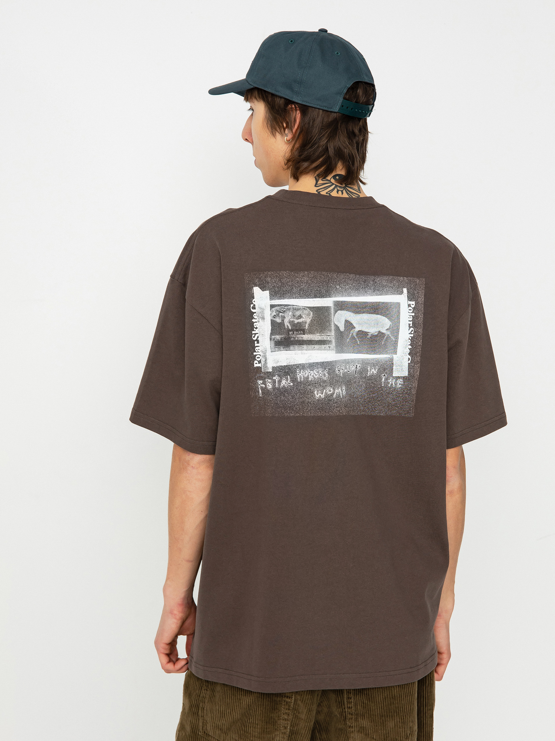 Polar Skate Beautiful Horses Póló (chocolate)