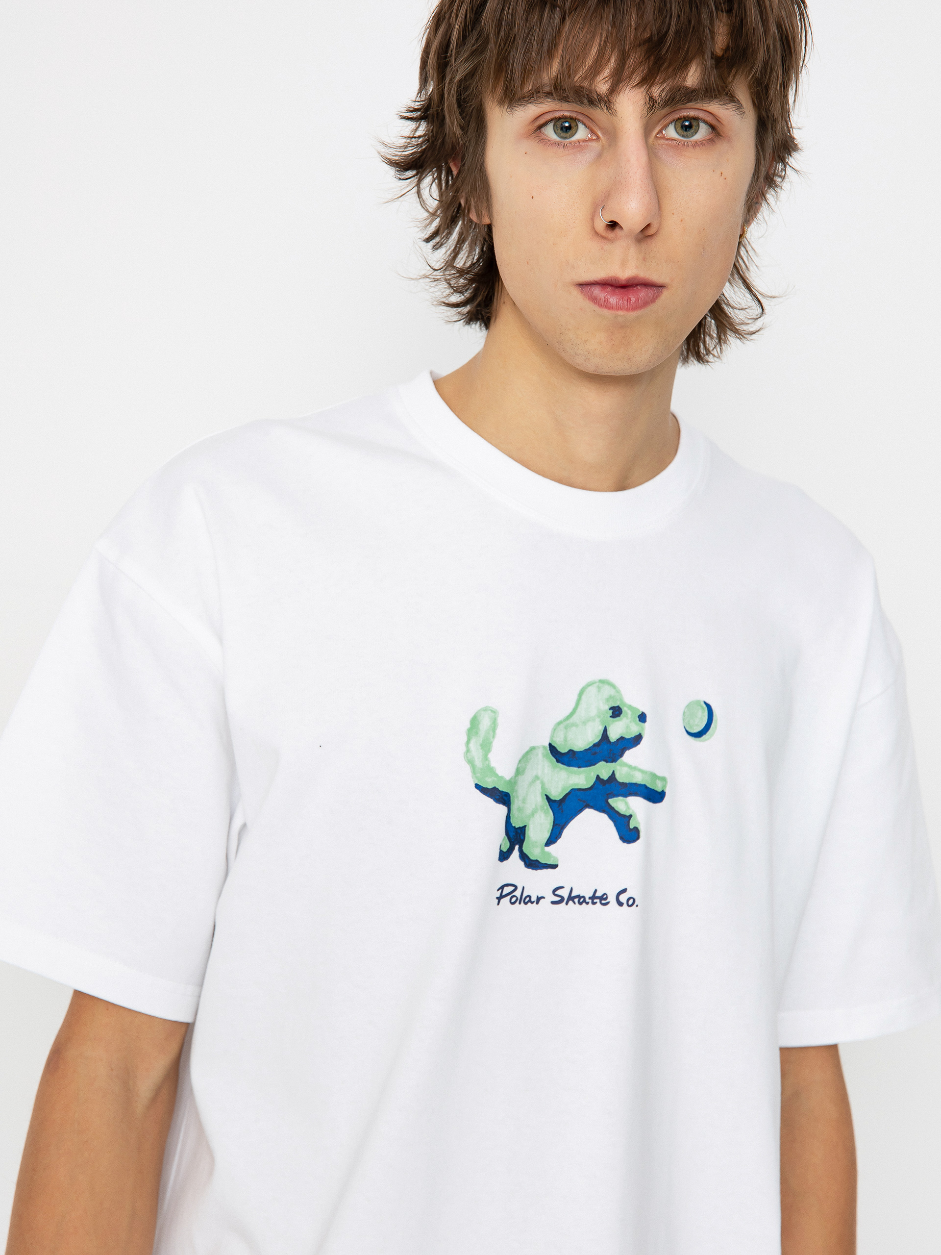 Polar Skate Ball Póló (white)