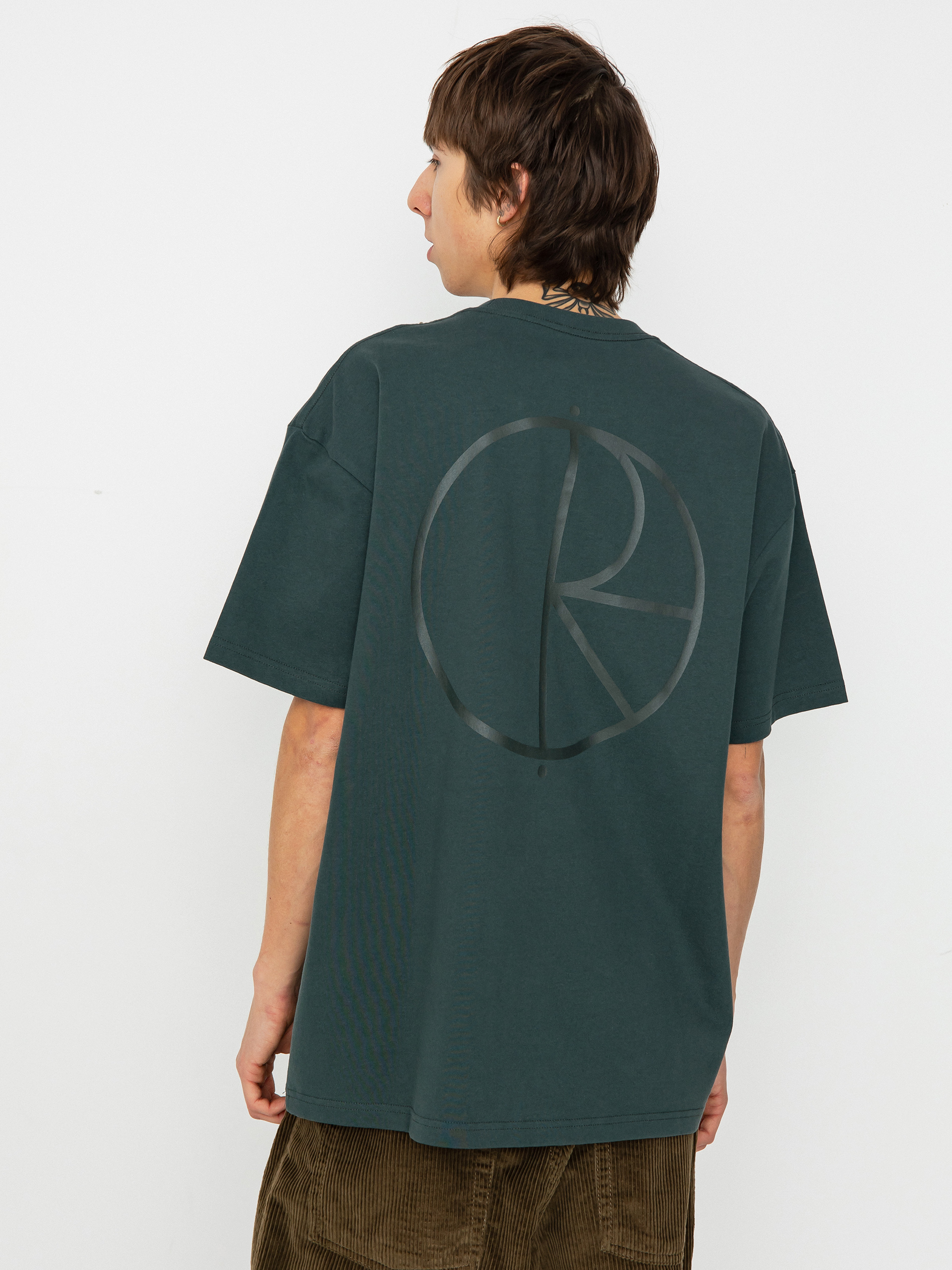 Polar Skate Stroke Logo Póló (green)