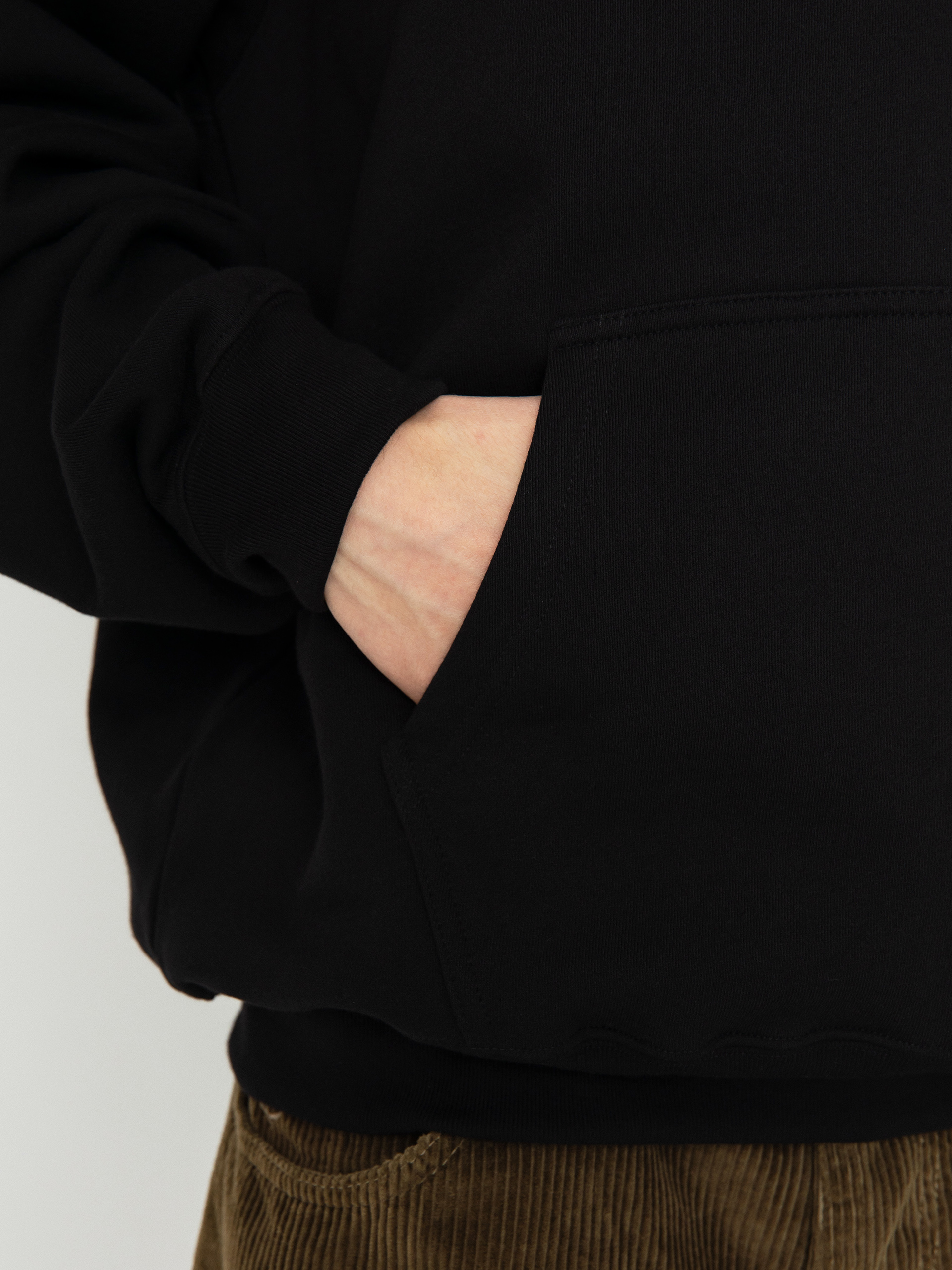 Polar Skate Hijack Dave HD Kapucnis pulóver (black)