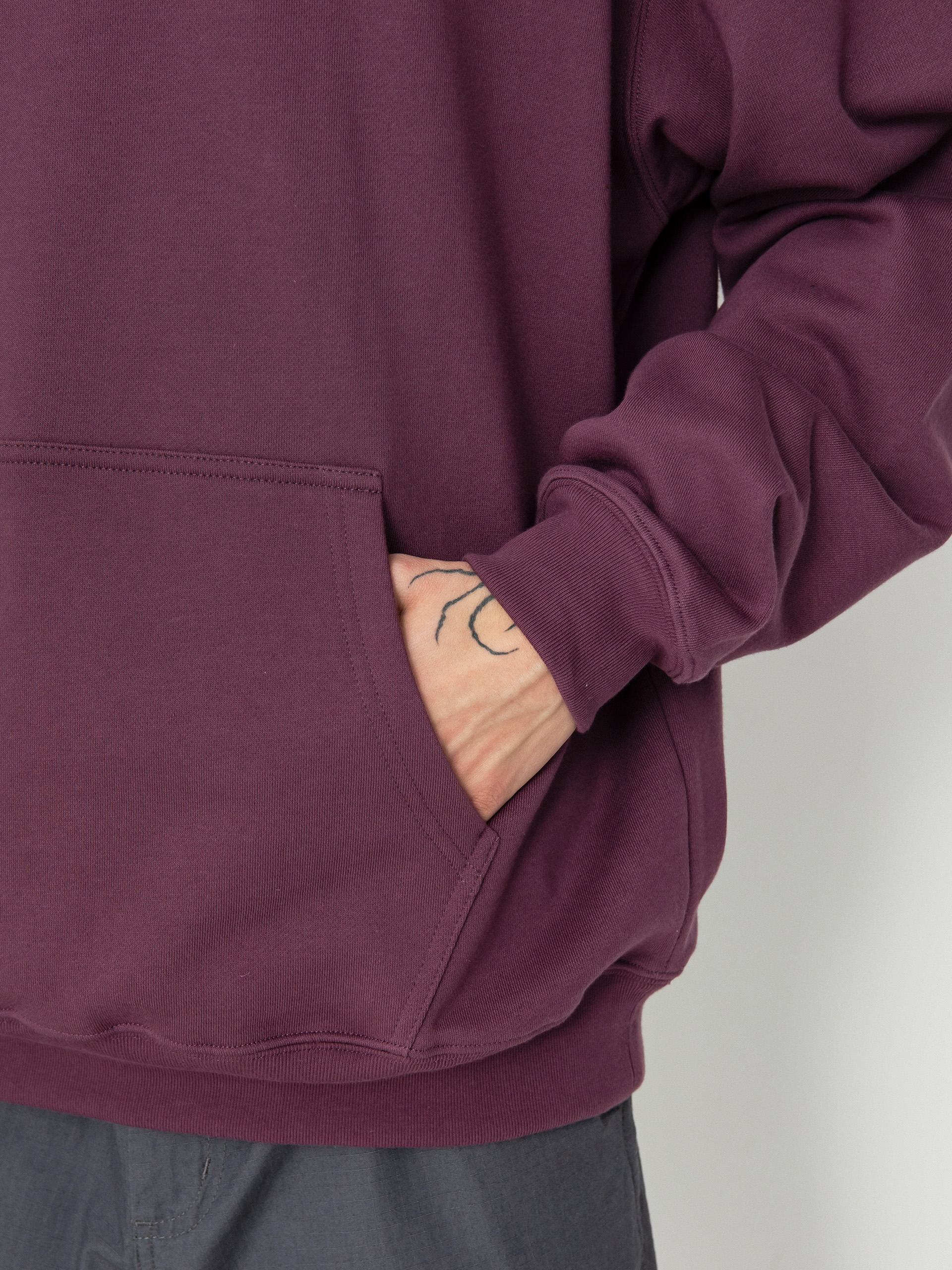 Polar Skate Beautiful Horses Dave HD Kapucnis pulóver (plum)