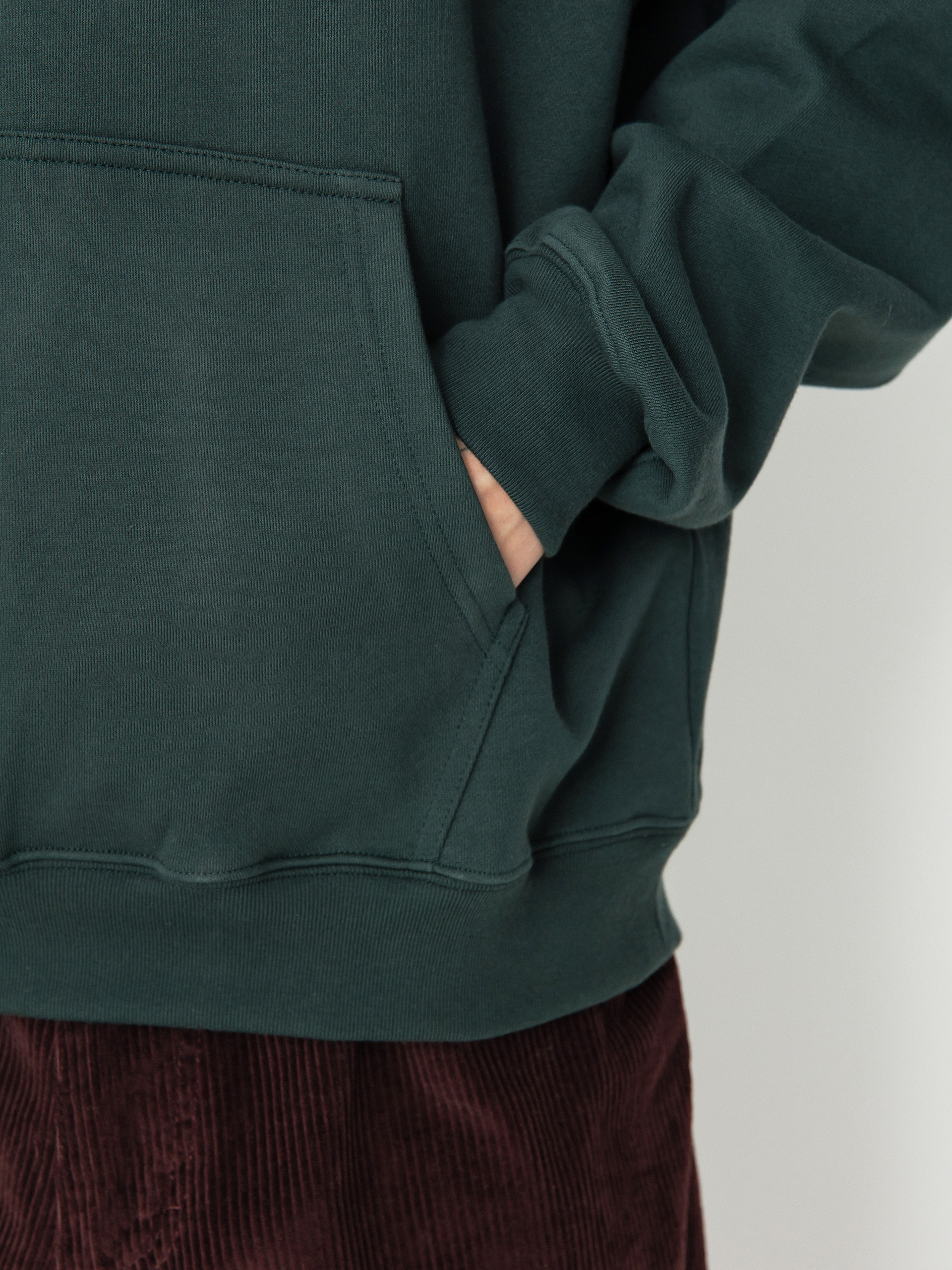 Polar Skate Stretch Logo Dave HD Kapucnis pulóver (dark teal)