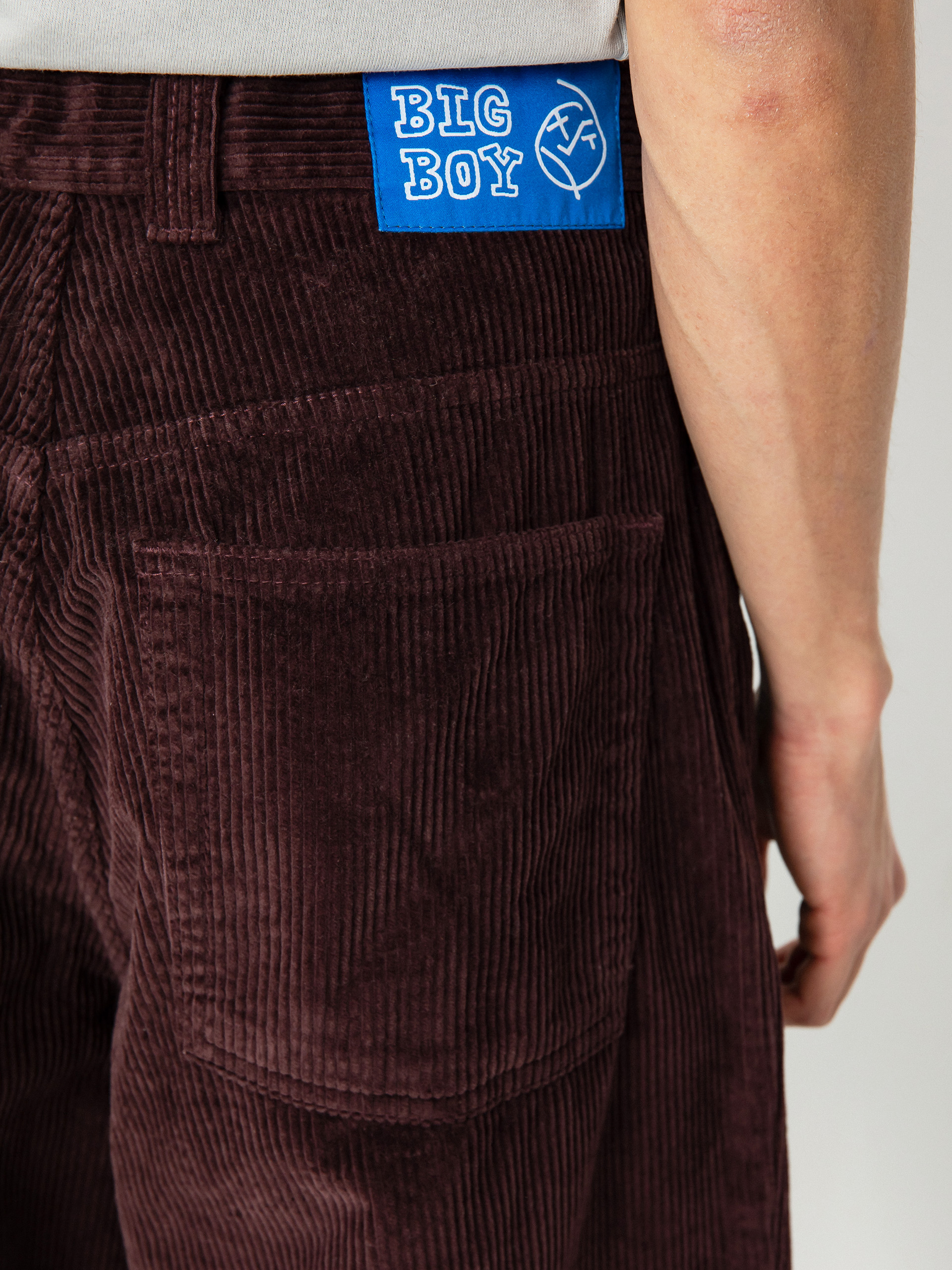 Polar Skate Big Boy Cords Kisnadrág (bordeaux)