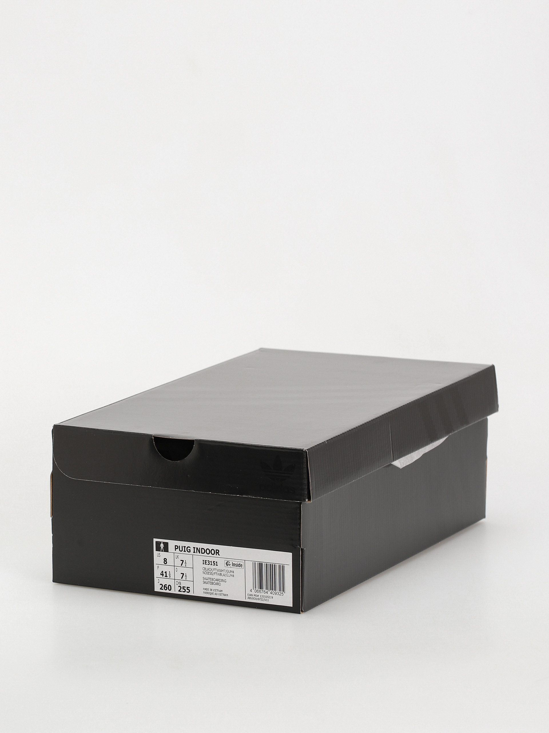 adidas Puig Indoor Cipők (cblack/ftwwht/gum4)