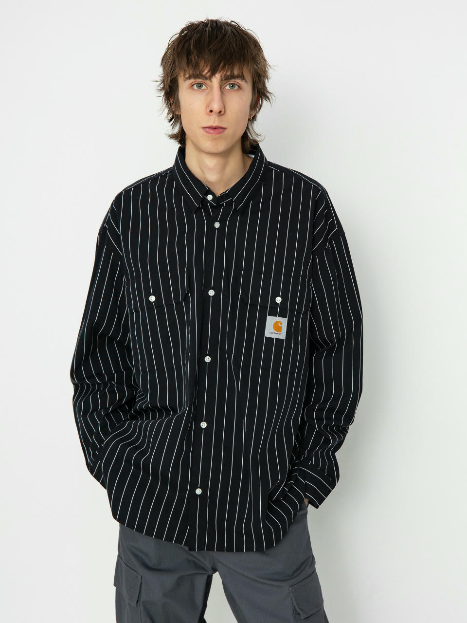 Carhartt WIP Orlean Ing (orlean stripe/black/white)