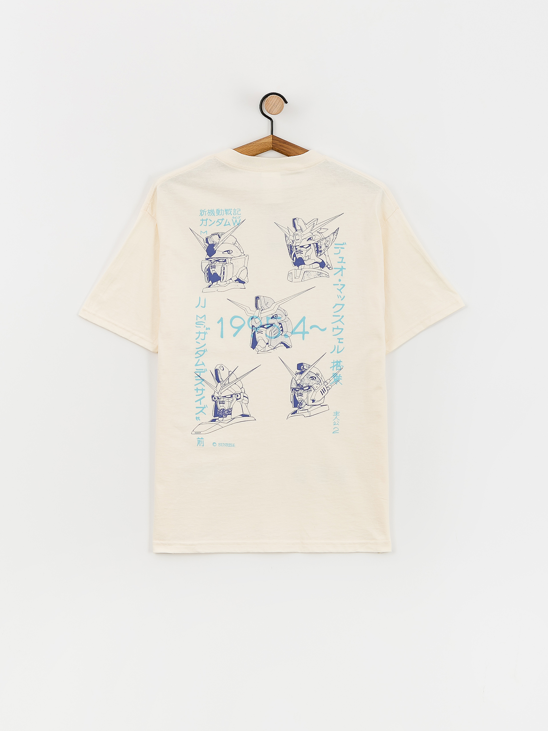 HUF Gundam Wing Heads póló (bone)