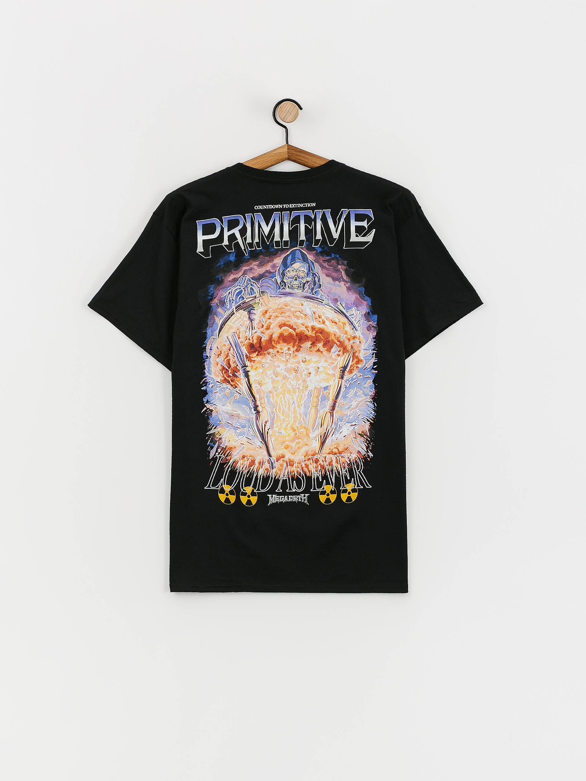 Primitive X Megadeth Time póló (black)