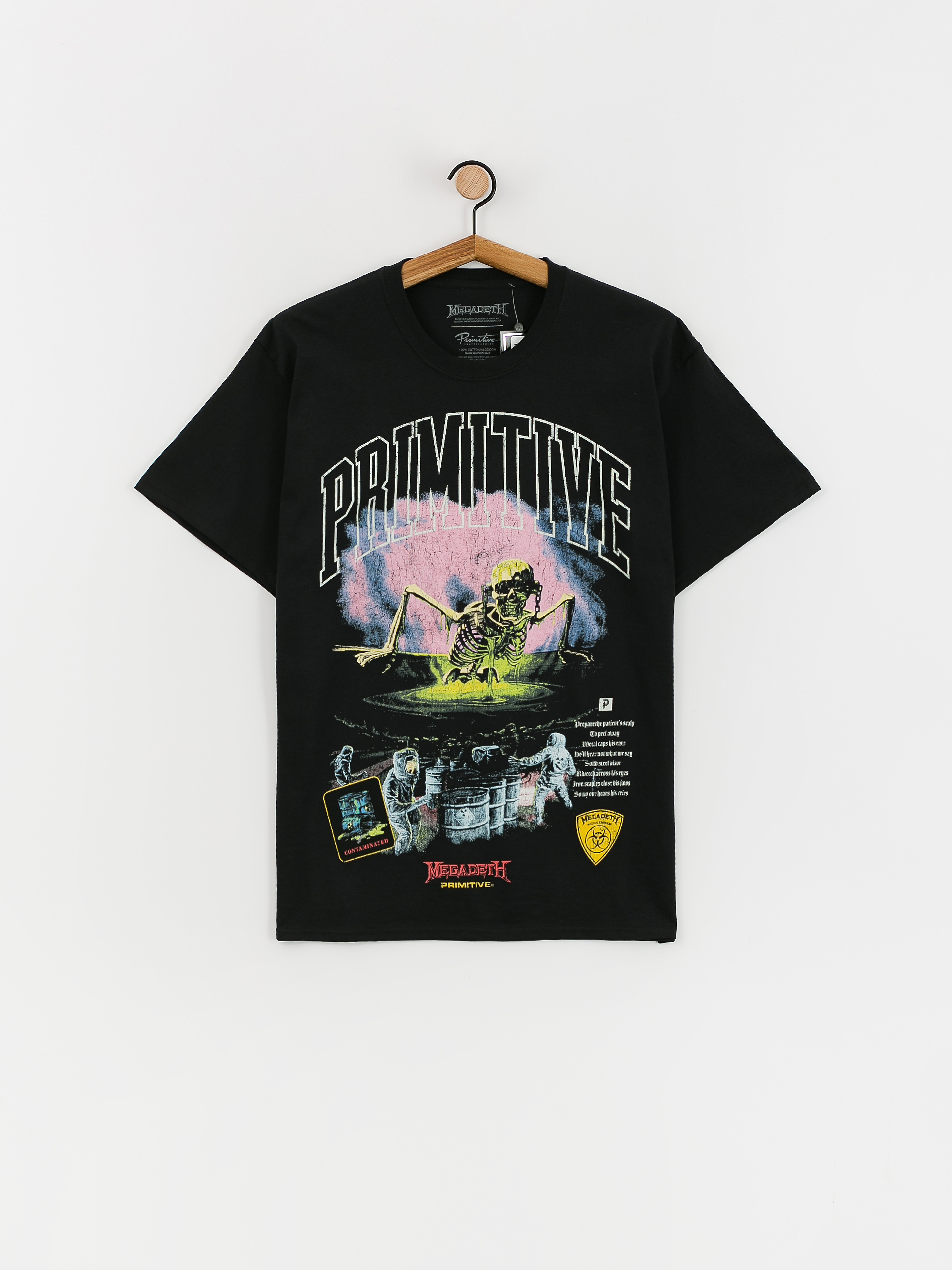 Primitive X Megadeth Birth póló (black)