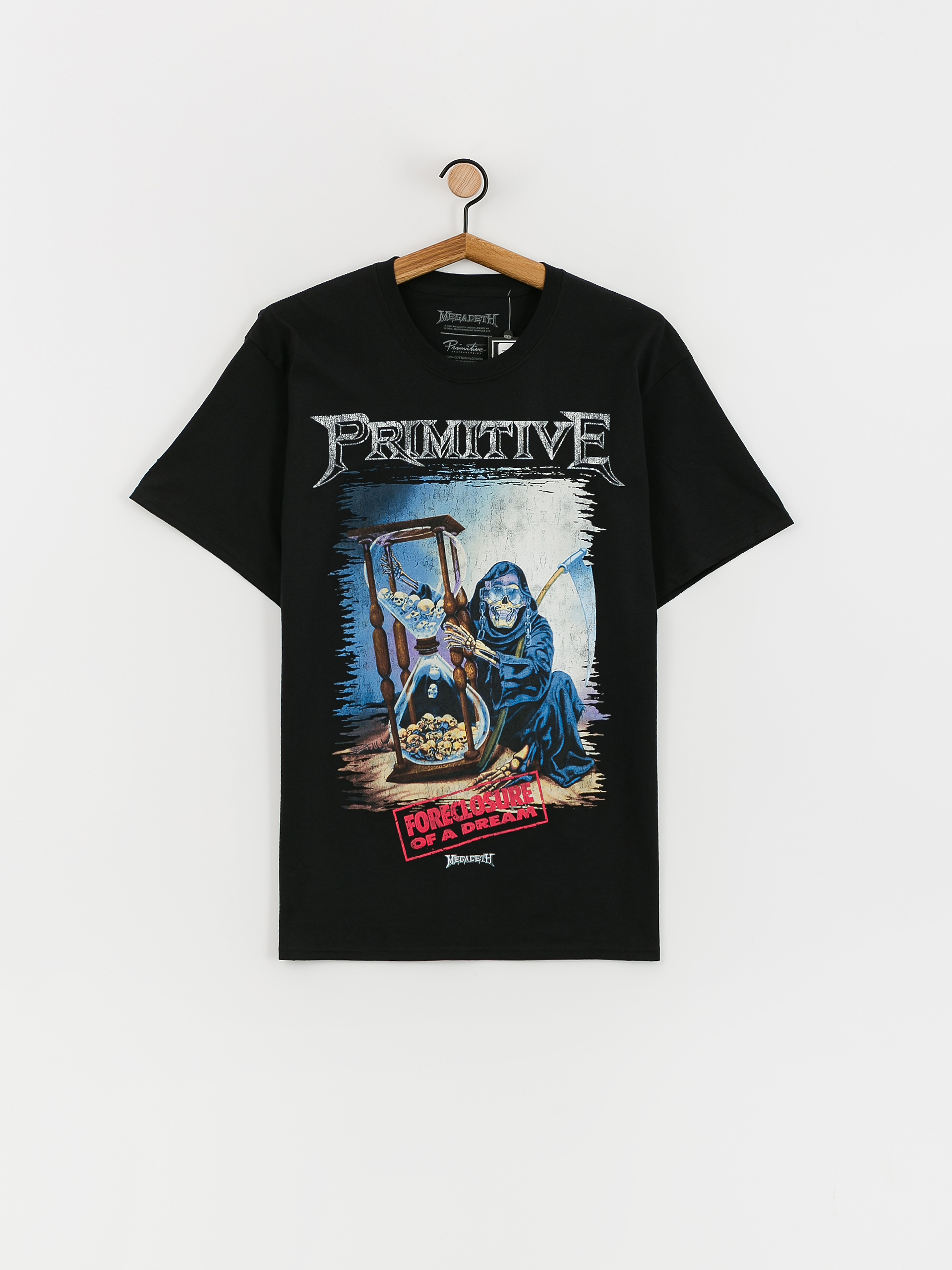 Primitive X Megadeth Judgement póló (black)