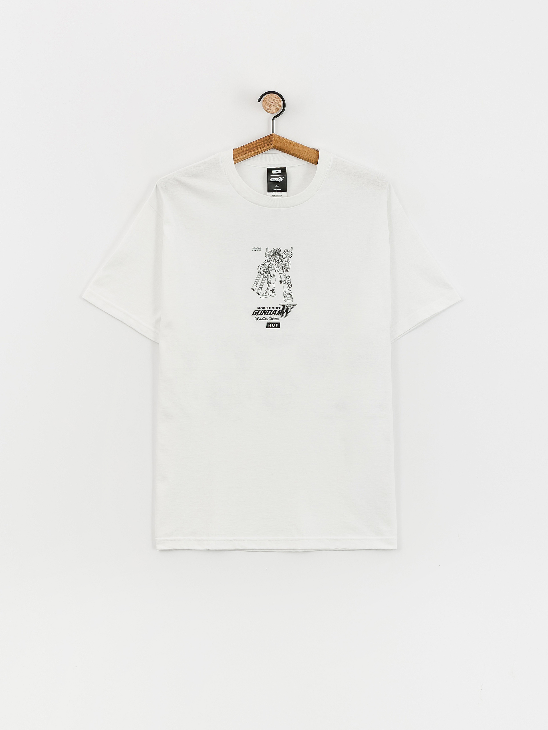 HUF Heavy Arms Schematics póló (white)