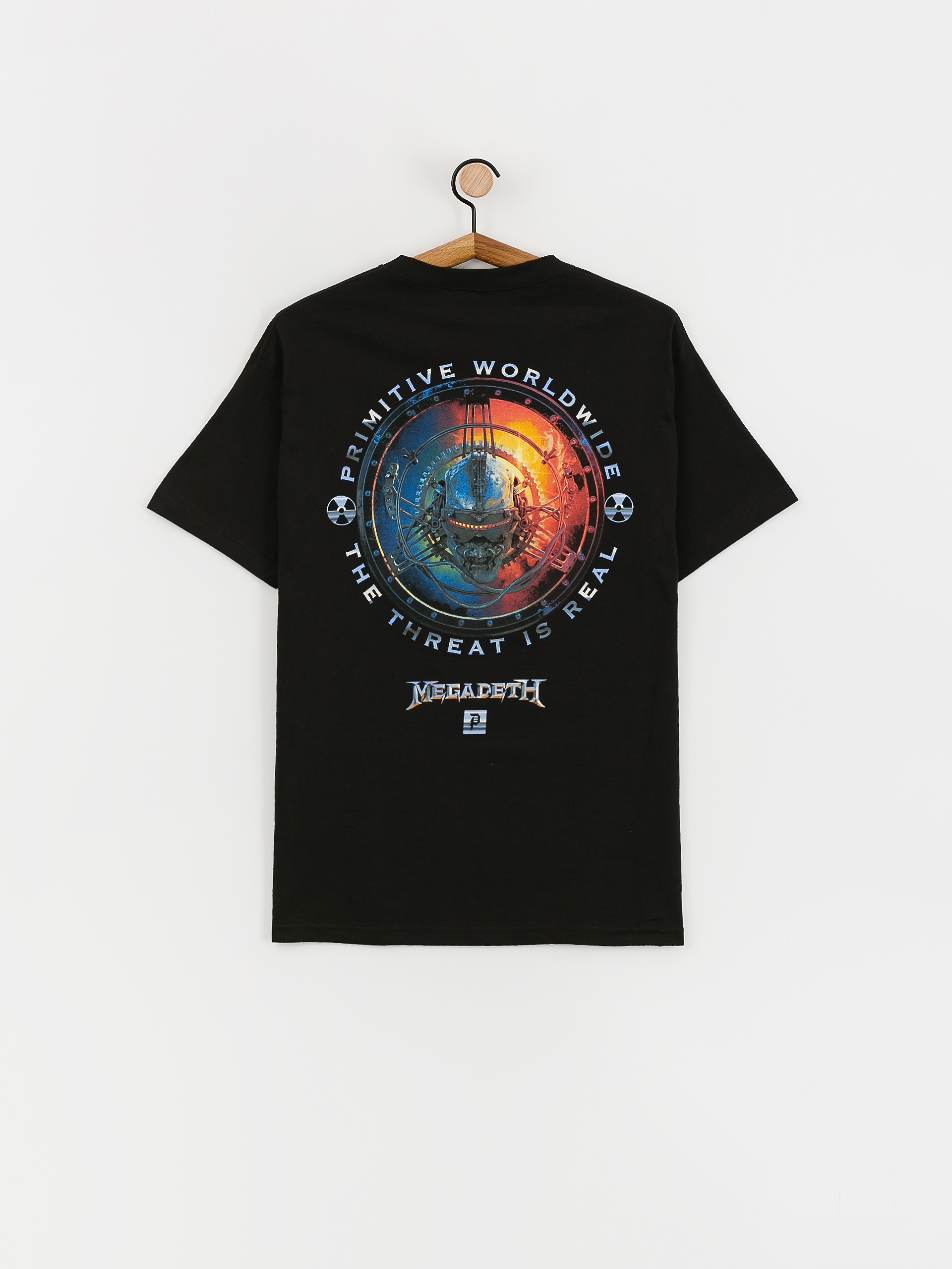 Primitive X Megadeth Threat Is Real póló (black)