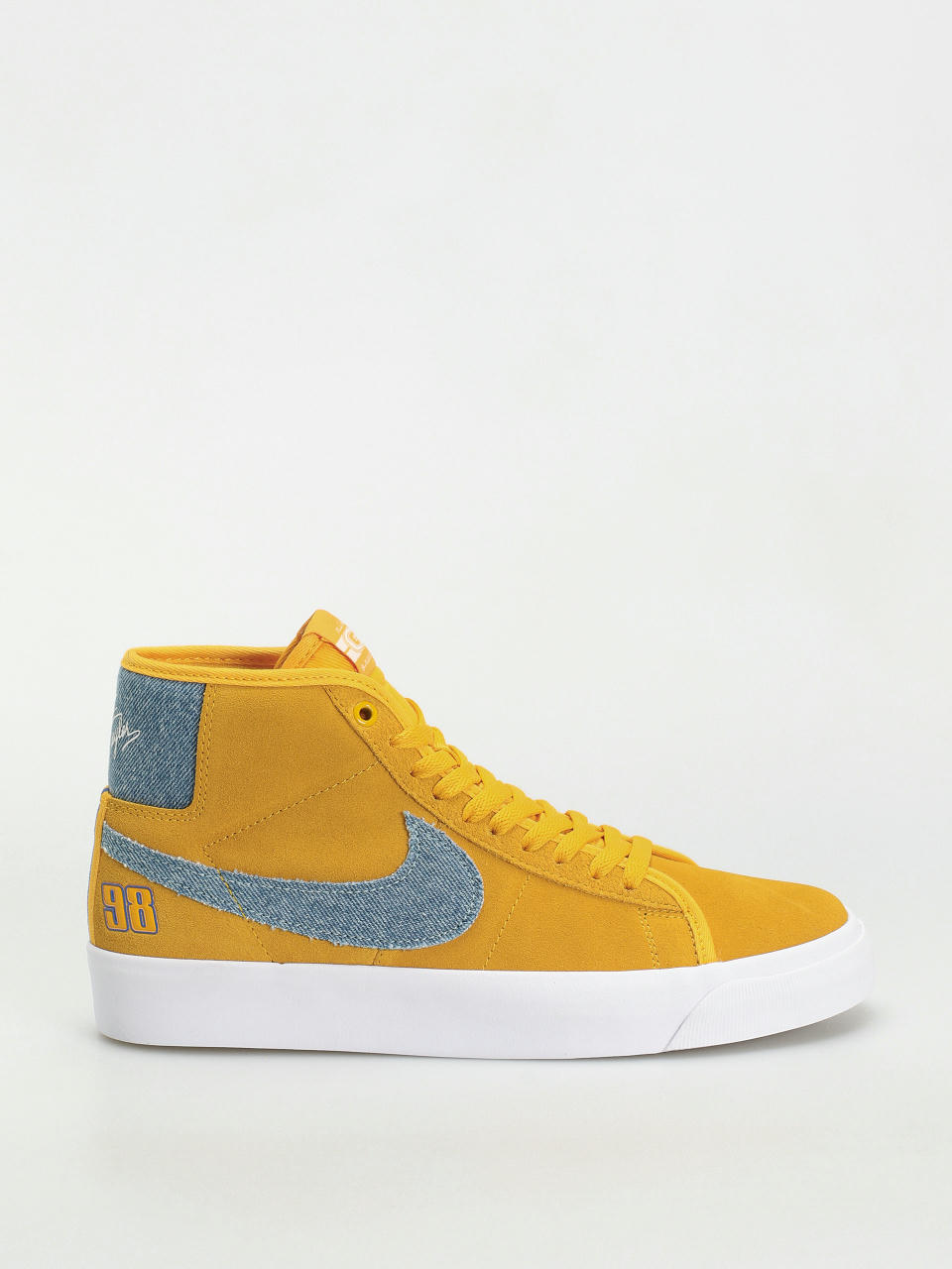 Nike SB Zoom Blazer Mid Pro GT Cipők (university gold/game royal)