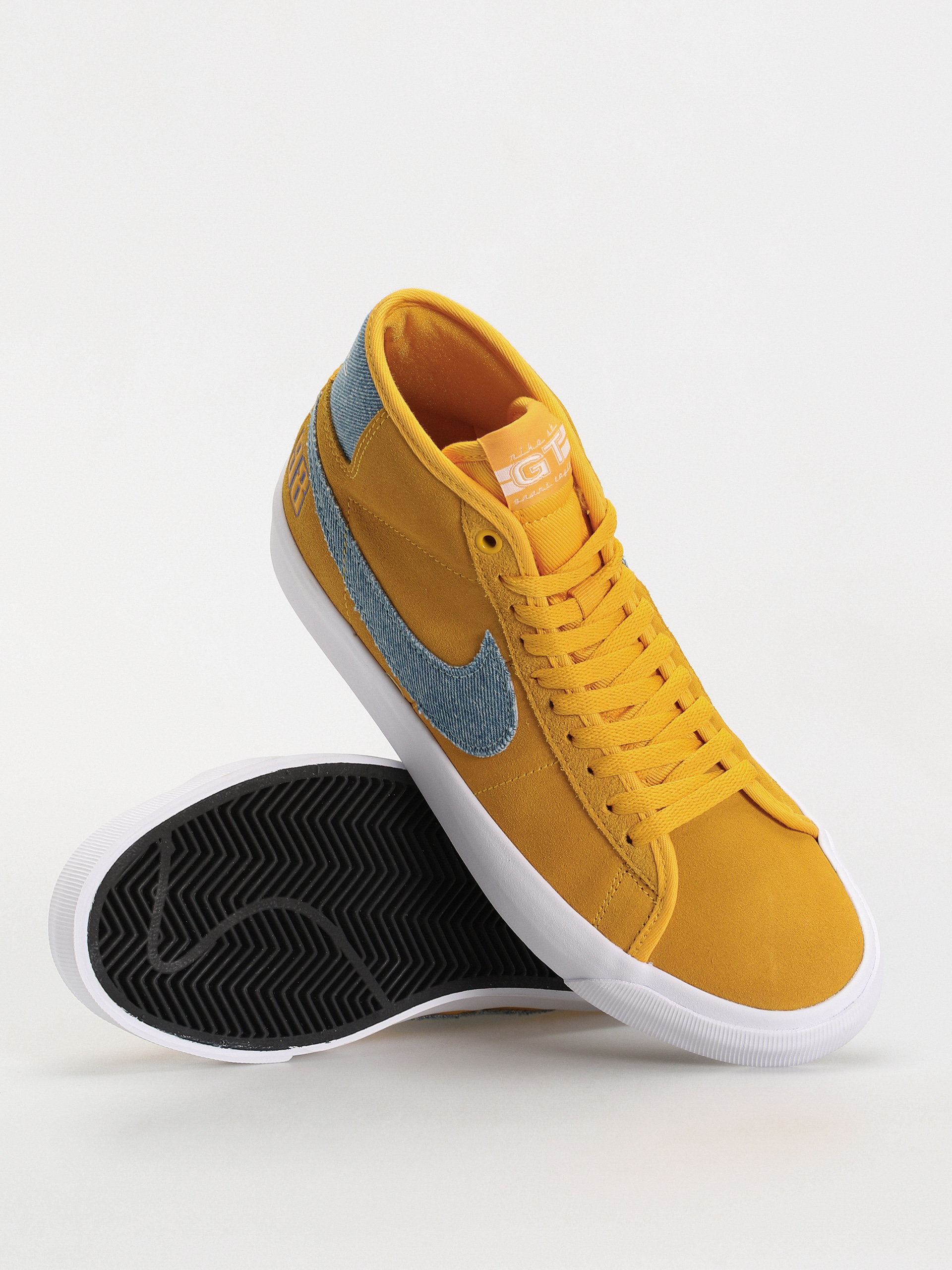 Nike SB Zoom Blazer Mid Pro GT Cipők (university gold/game royal)