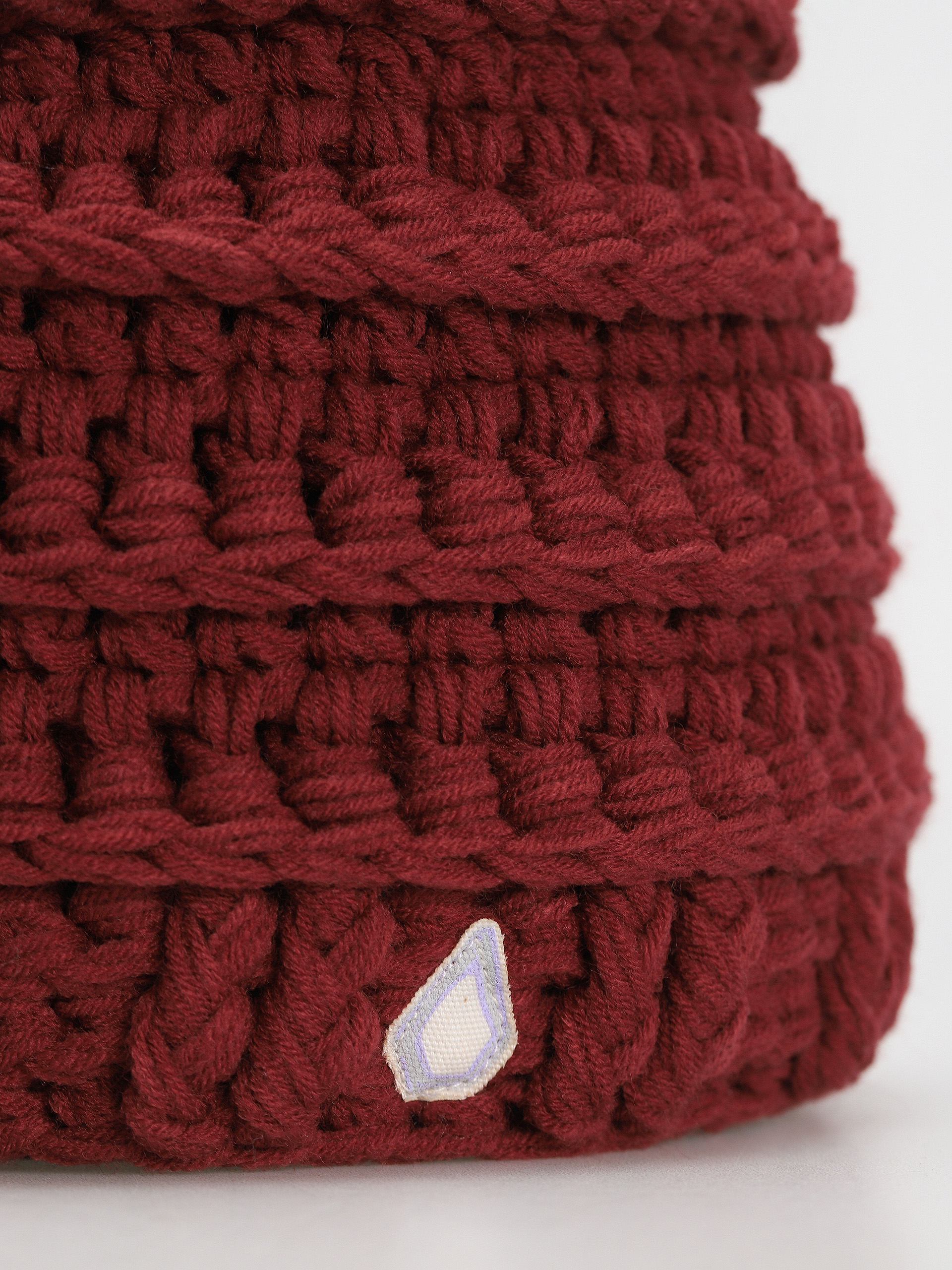 Volcom Rav Crochet Knit Sapka (maroon)