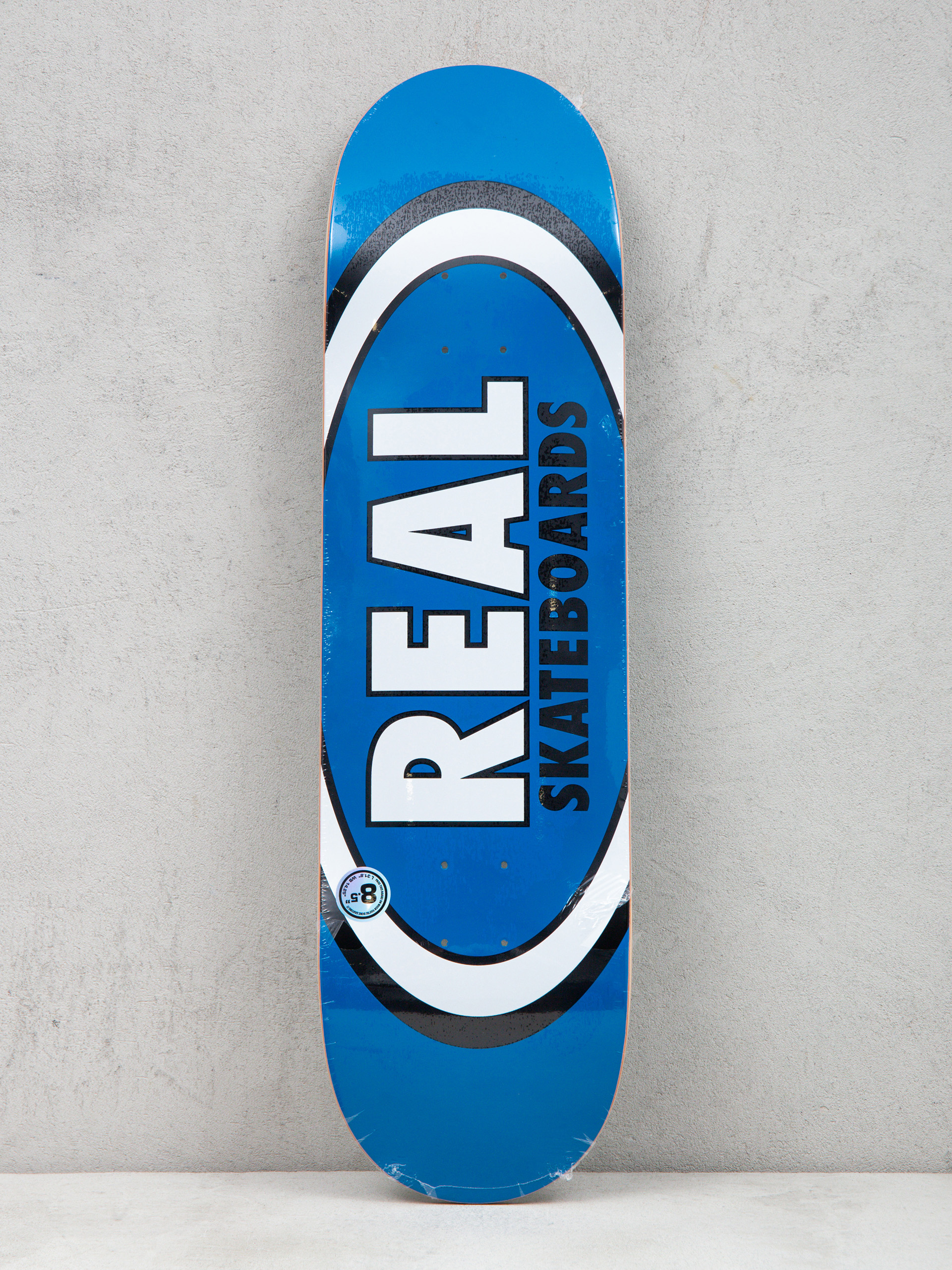 Real Classic Oval Gu00f6rdeszka lap (blue/black)