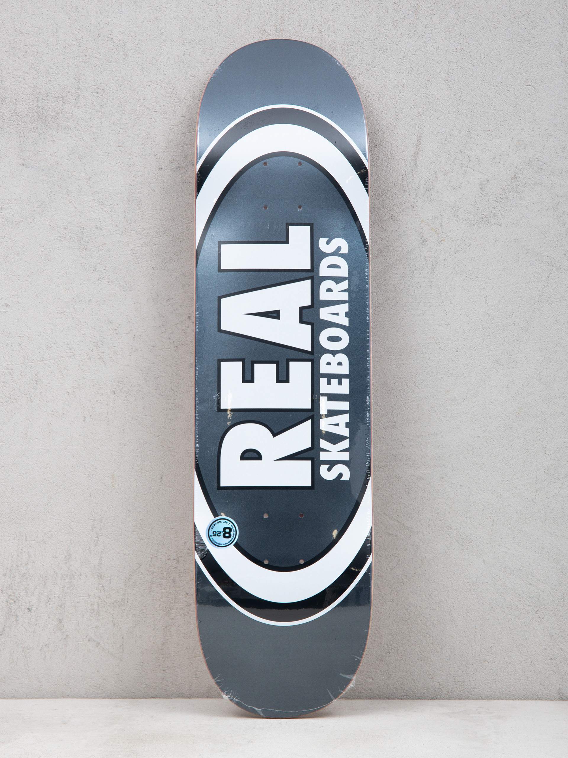 Real Classic Oval Gu00f6rdeszka lap (black/white)