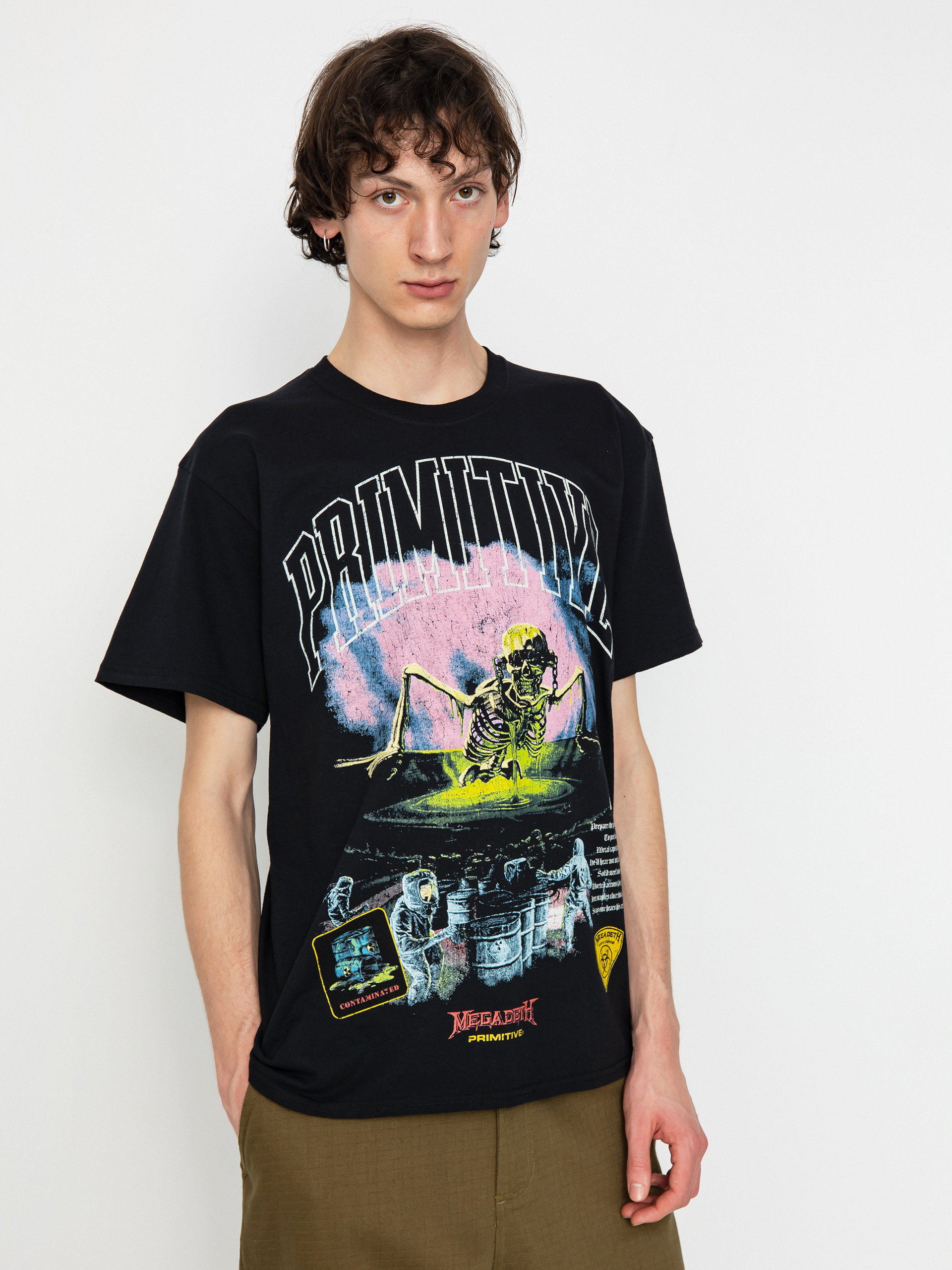 Primitive X Megadeth Birth póló (black)