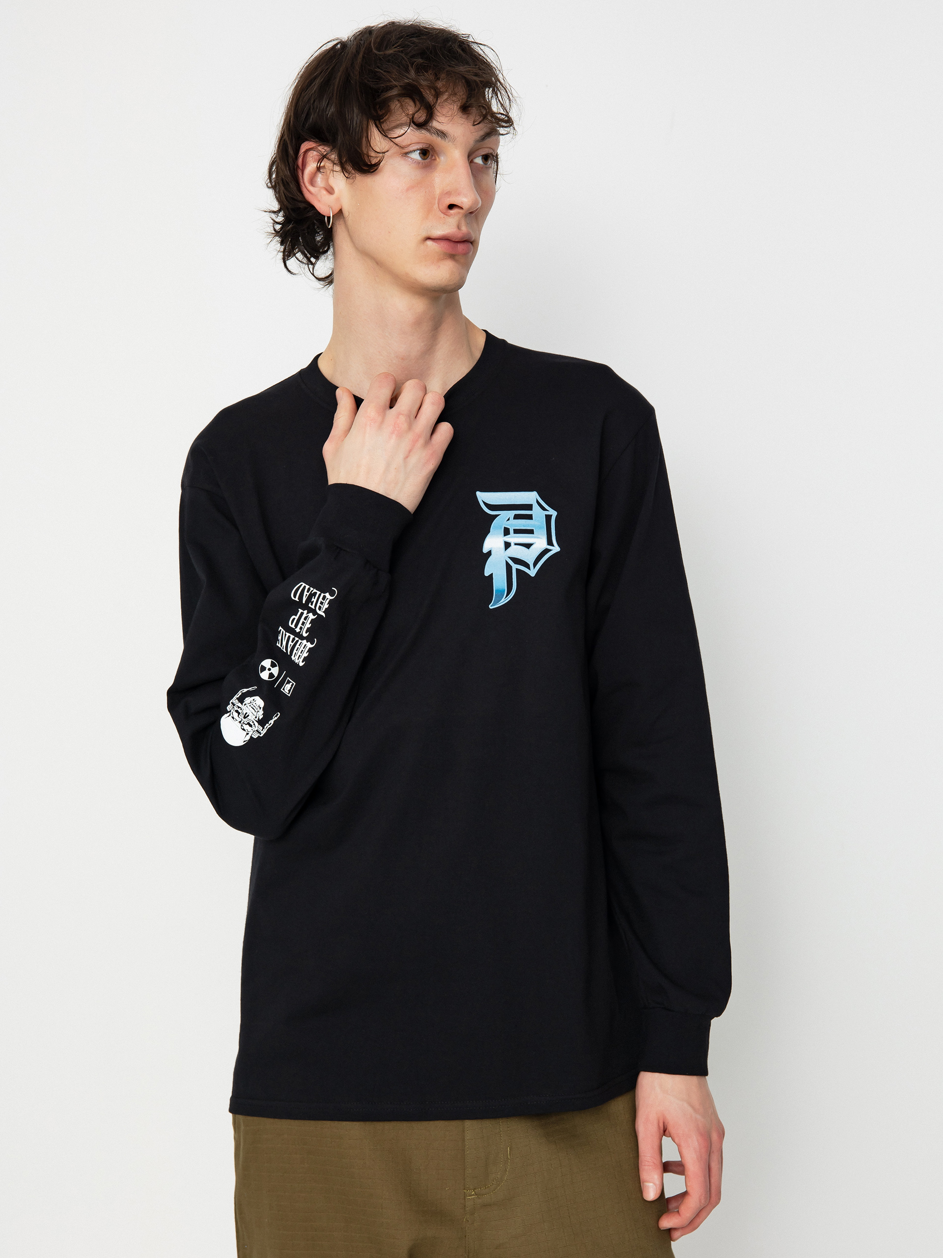 Primitive Medusa Hosszú ujjú felső (black)