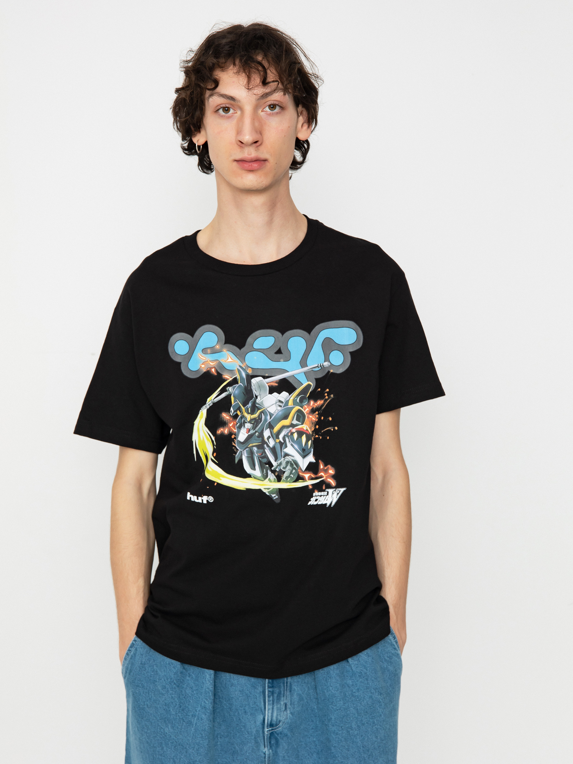 HUF Deathscythe póló (black)