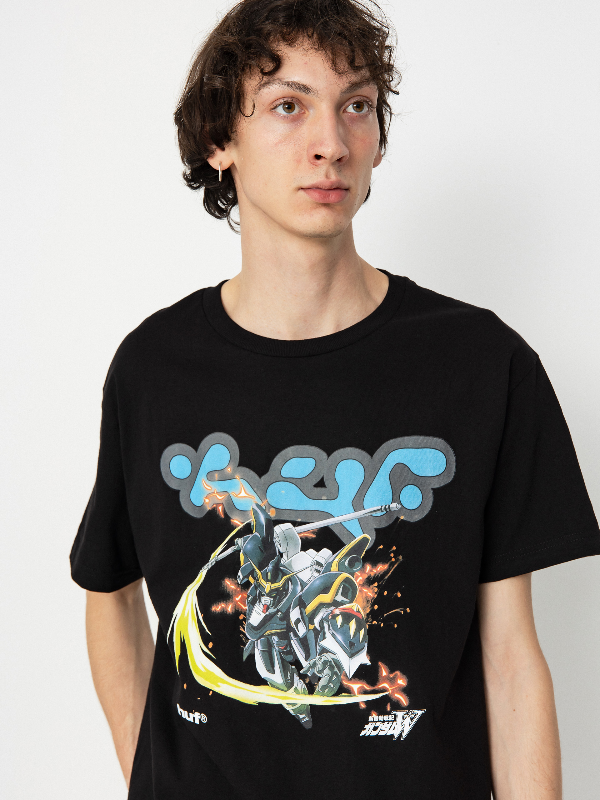 HUF Deathscythe póló (black)