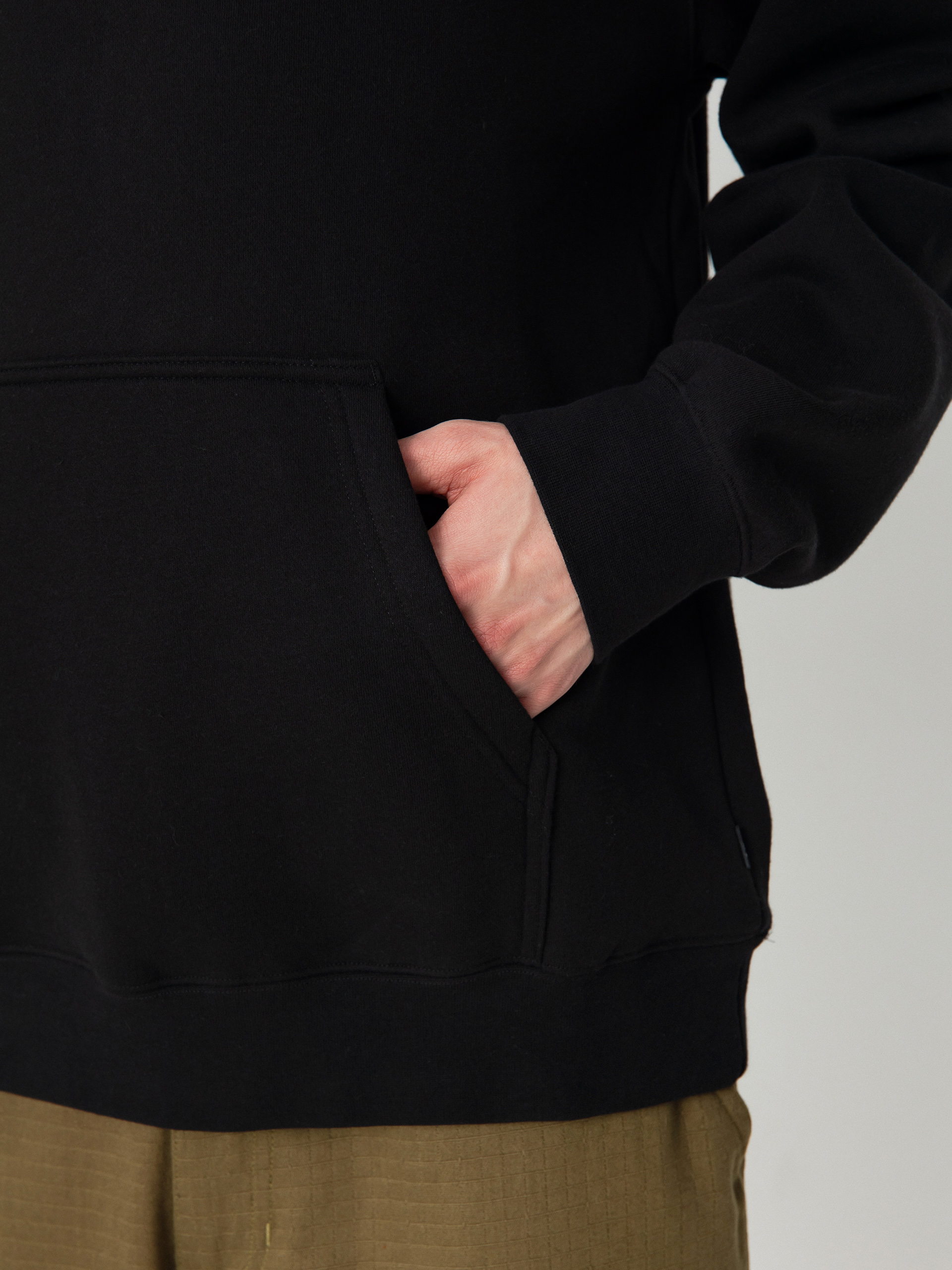 HUF Gundam Wing HD Kapucnis pulóver (black)