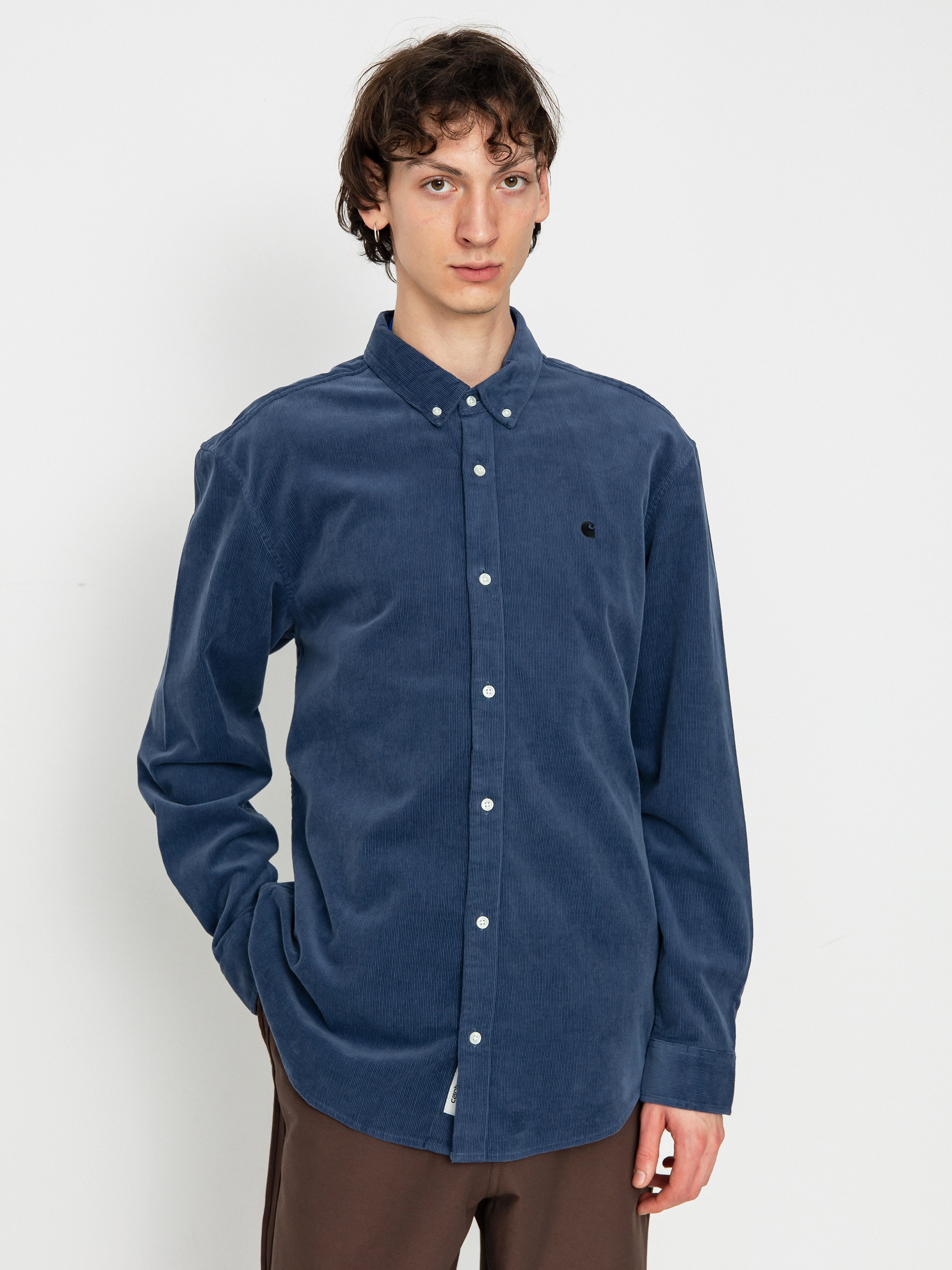 Carhartt WIP Madison Fine Cord Ing (hudson blue/black)