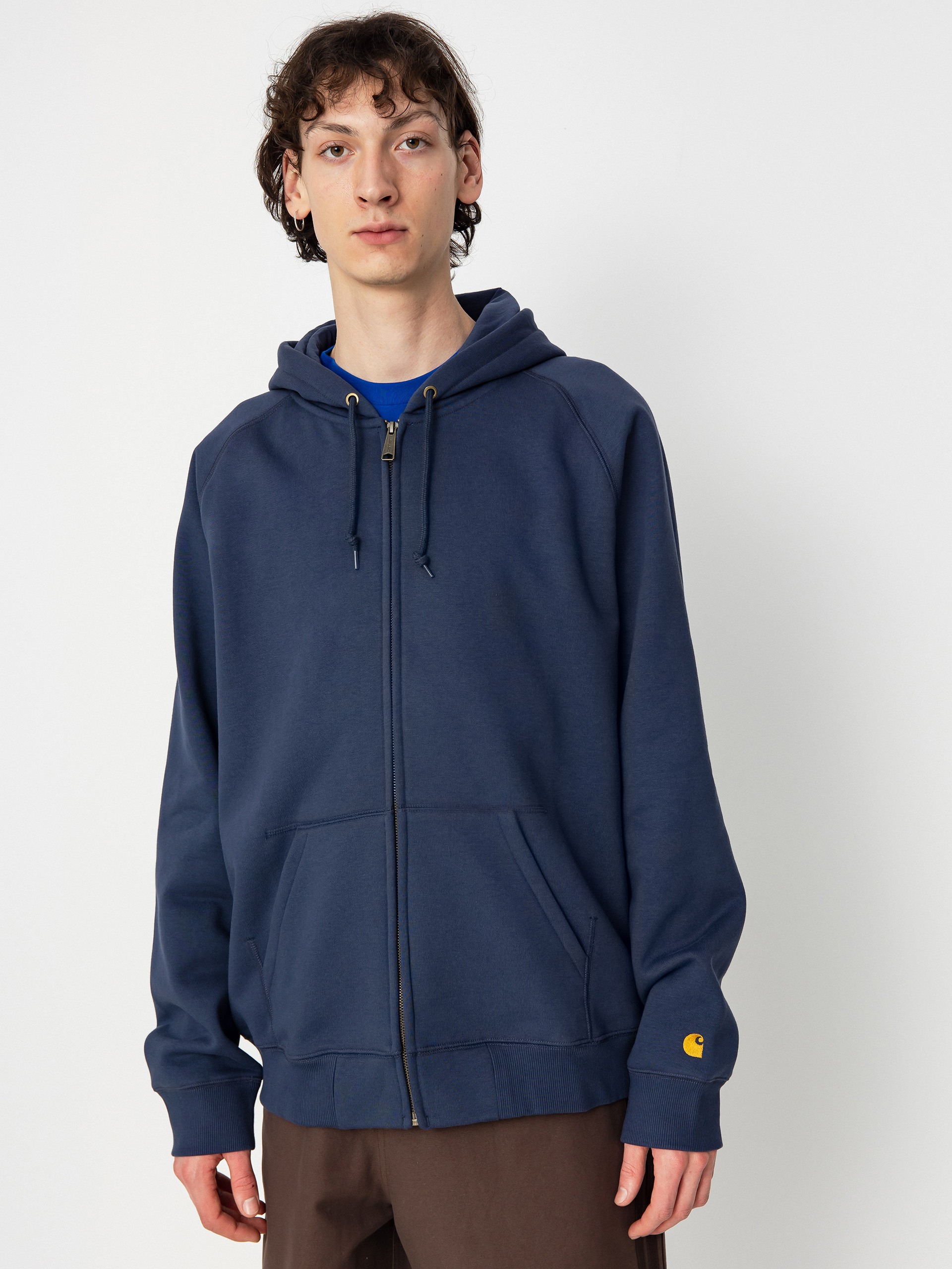 Carhartt WIP Chase ZHD Kapucnis pulóver (blue/gold)