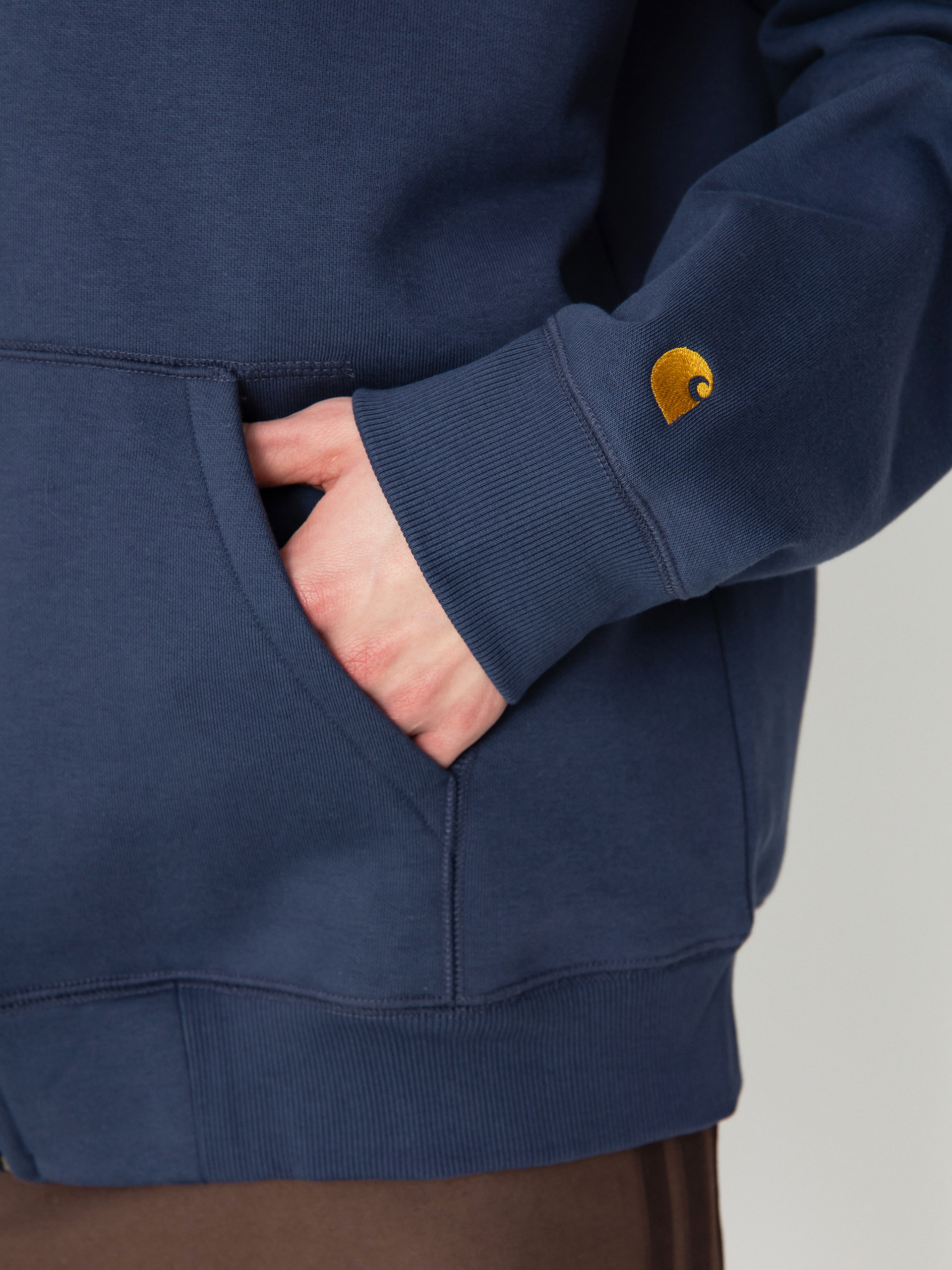 Carhartt WIP Chase ZHD Kapucnis pulóver (blue/gold)