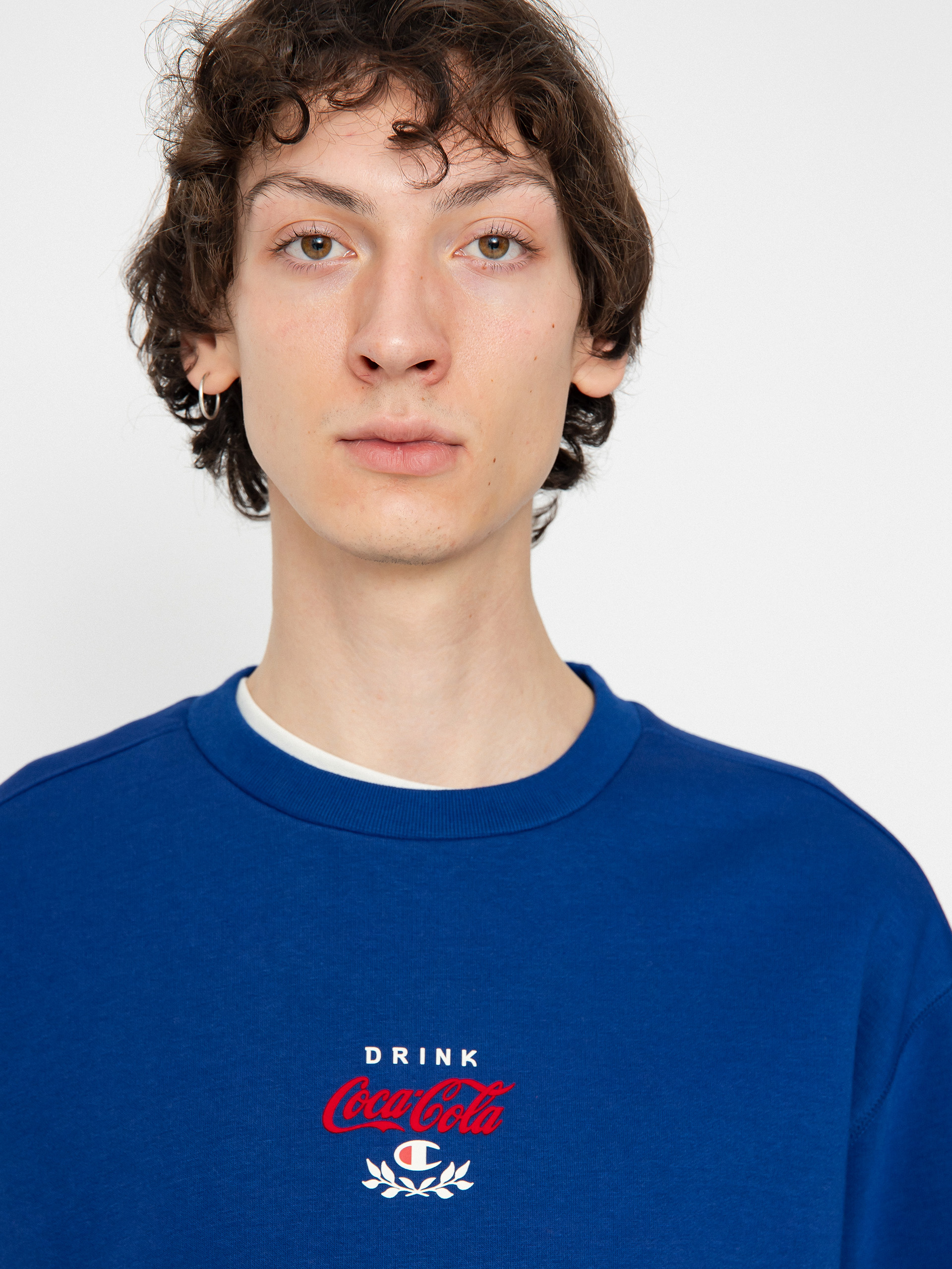 Champion X Coca Cola Crewneck Sweatshirt 220181 Pulóver (bwb)