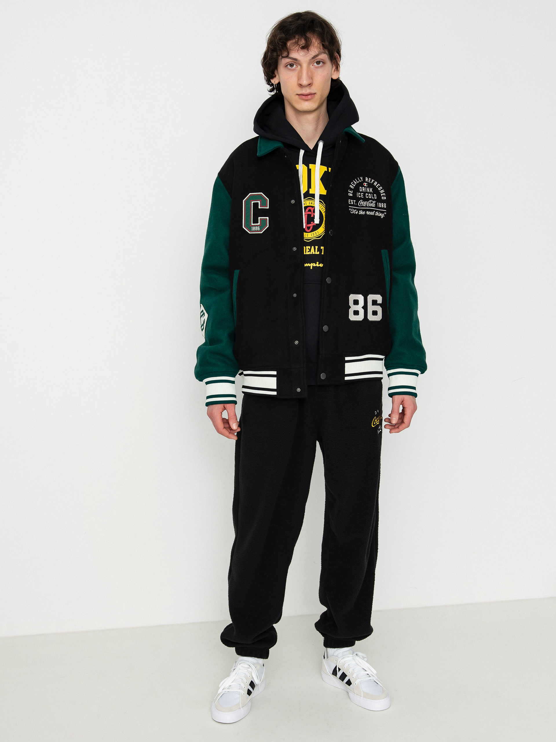 Champion X Coca Cola Bomber Jacket 220191 Dzseki (nbk/hlg/ofw)