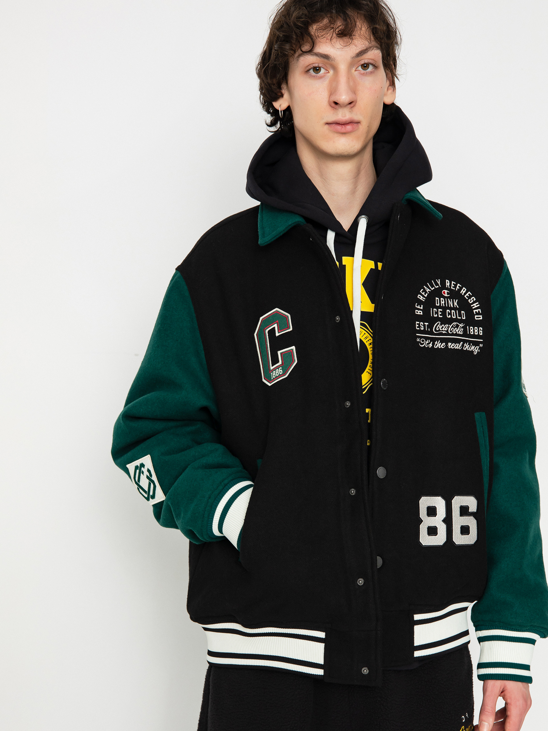 Champion X Coca Cola Bomber Jacket 220191 Dzseki (nbk/hlg/ofw)