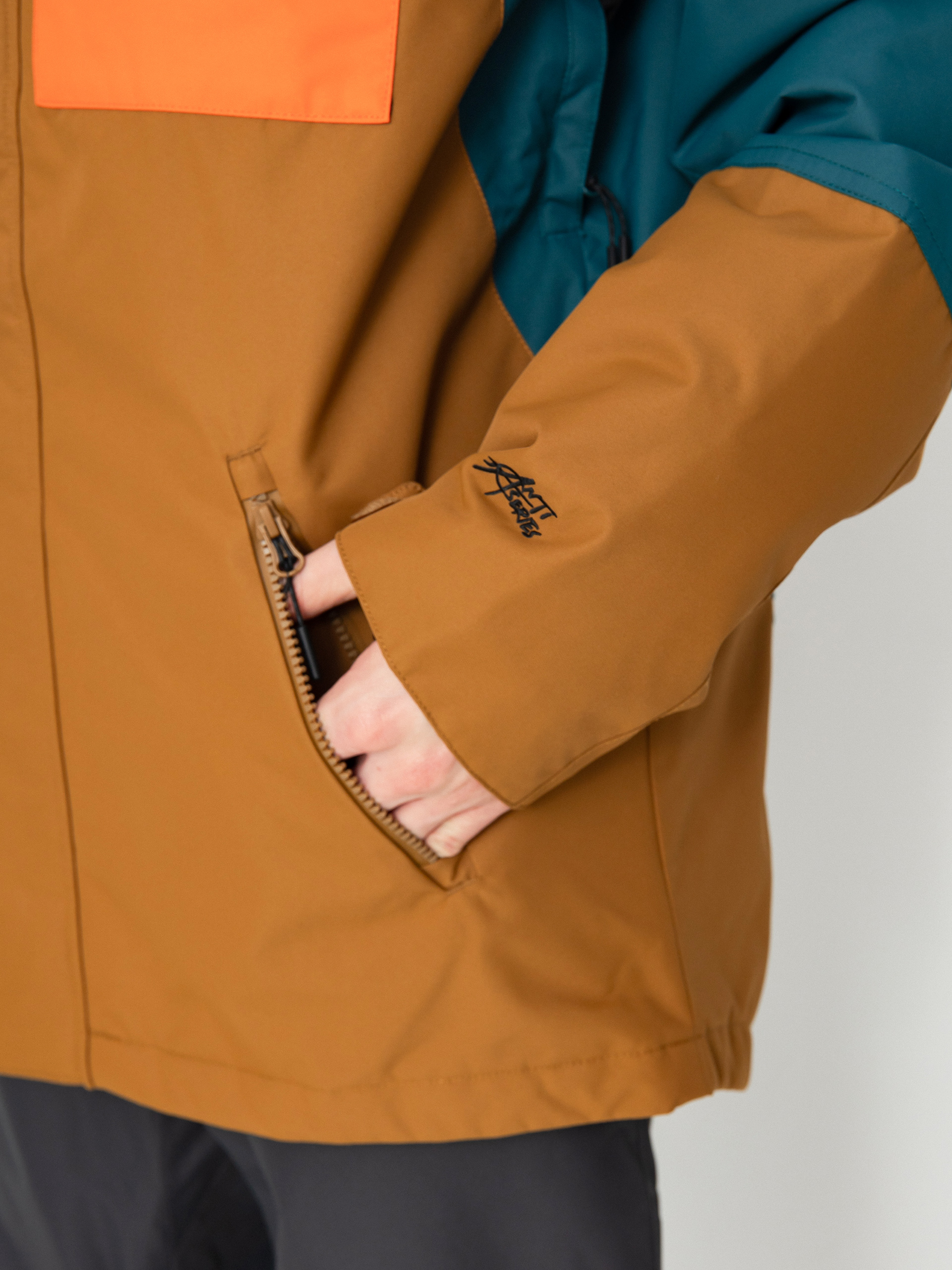 Férfi Rip Curl Pinnacle Snowboard dzseki (blue green)