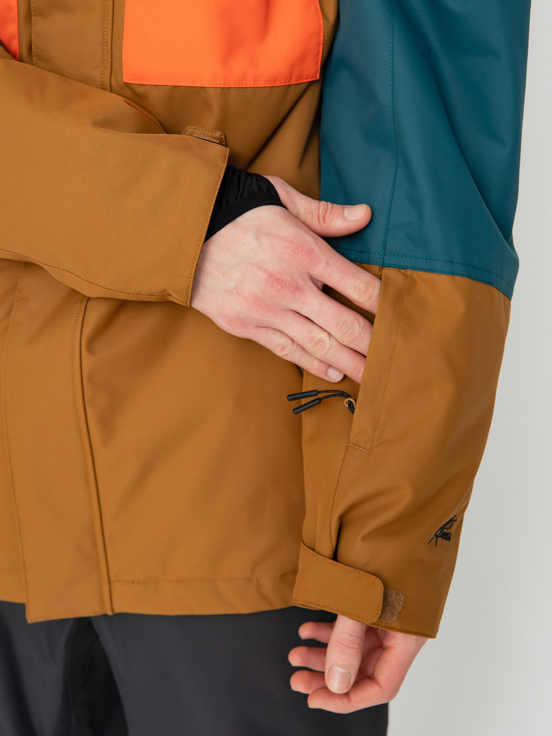 Férfi Rip Curl Pinnacle Snowboard dzseki (blue green)