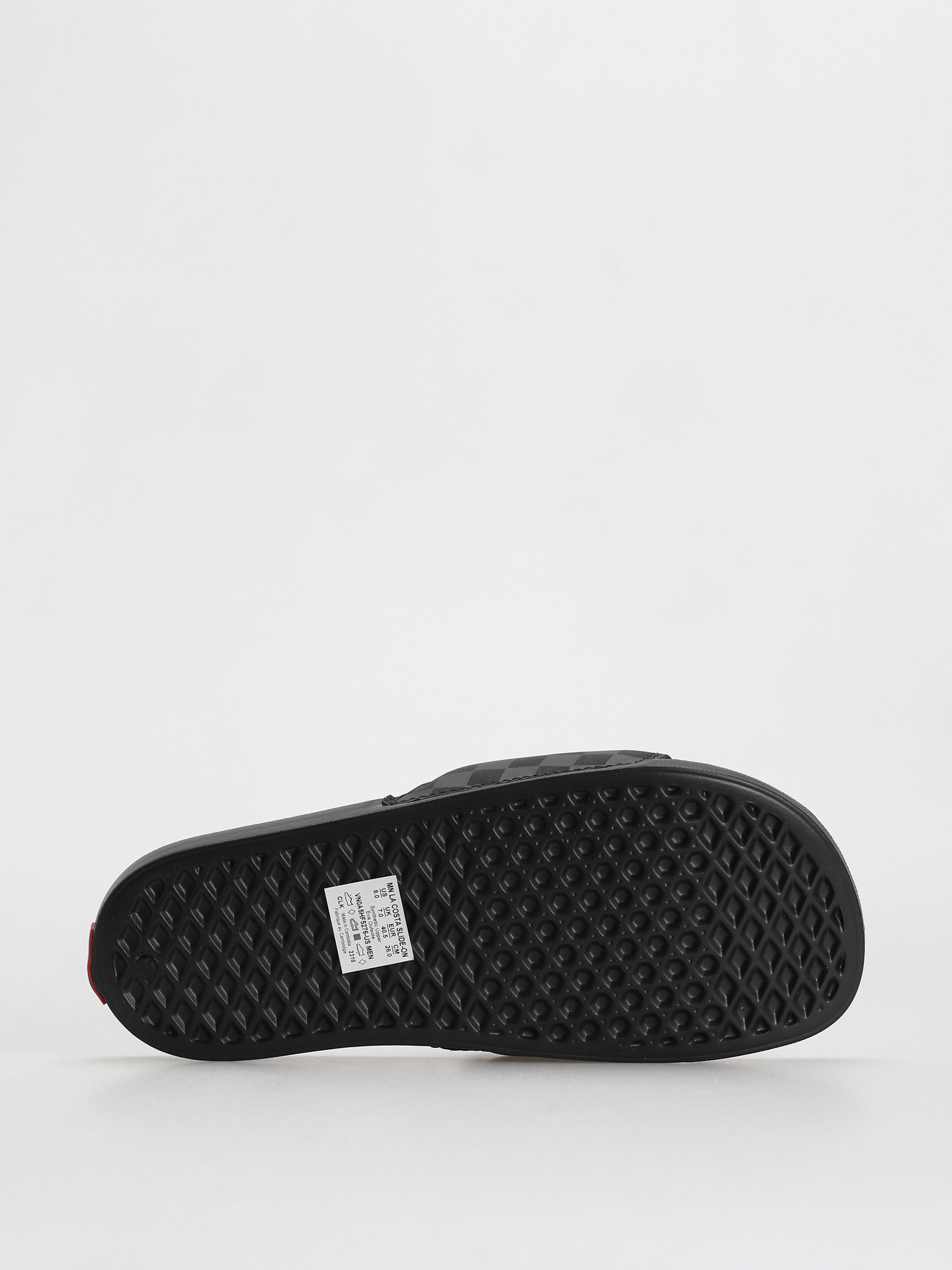 Vans La Costa Slide On Flip-flop papucsok (checkerboard black/black)