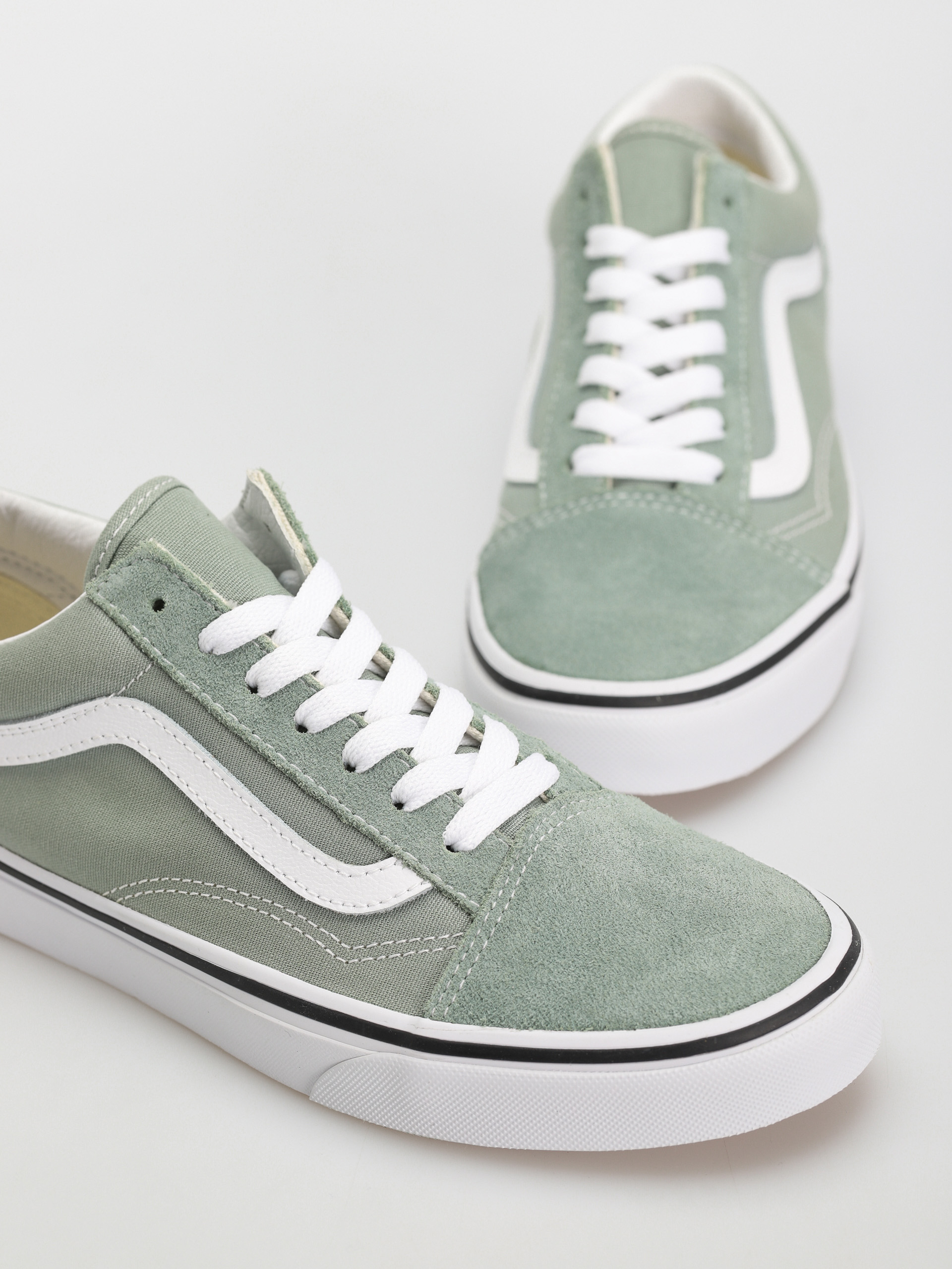 Vans Old Skool Cipők (color theory iceberg green)