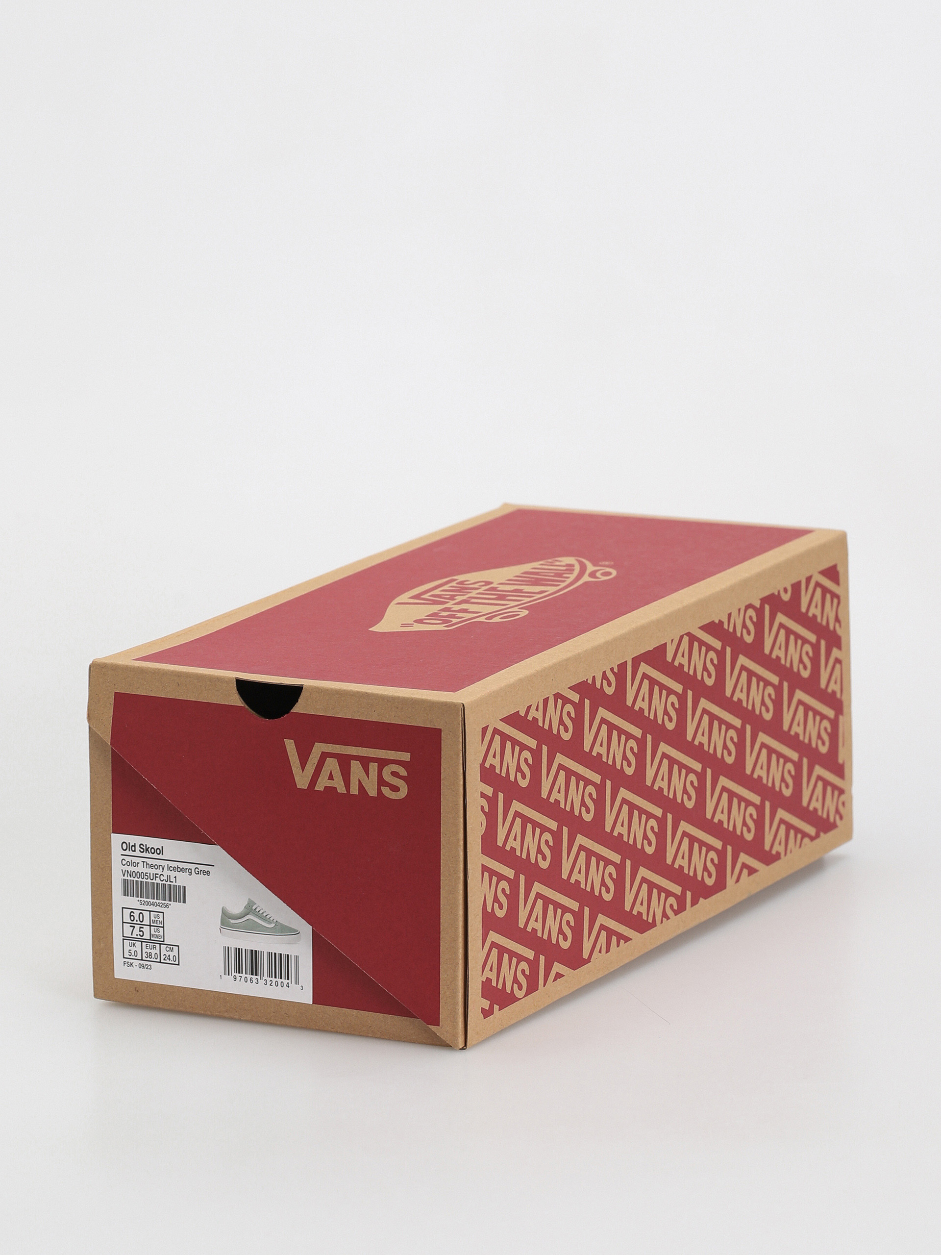 Vans Old Skool Cipők (color theory iceberg green)