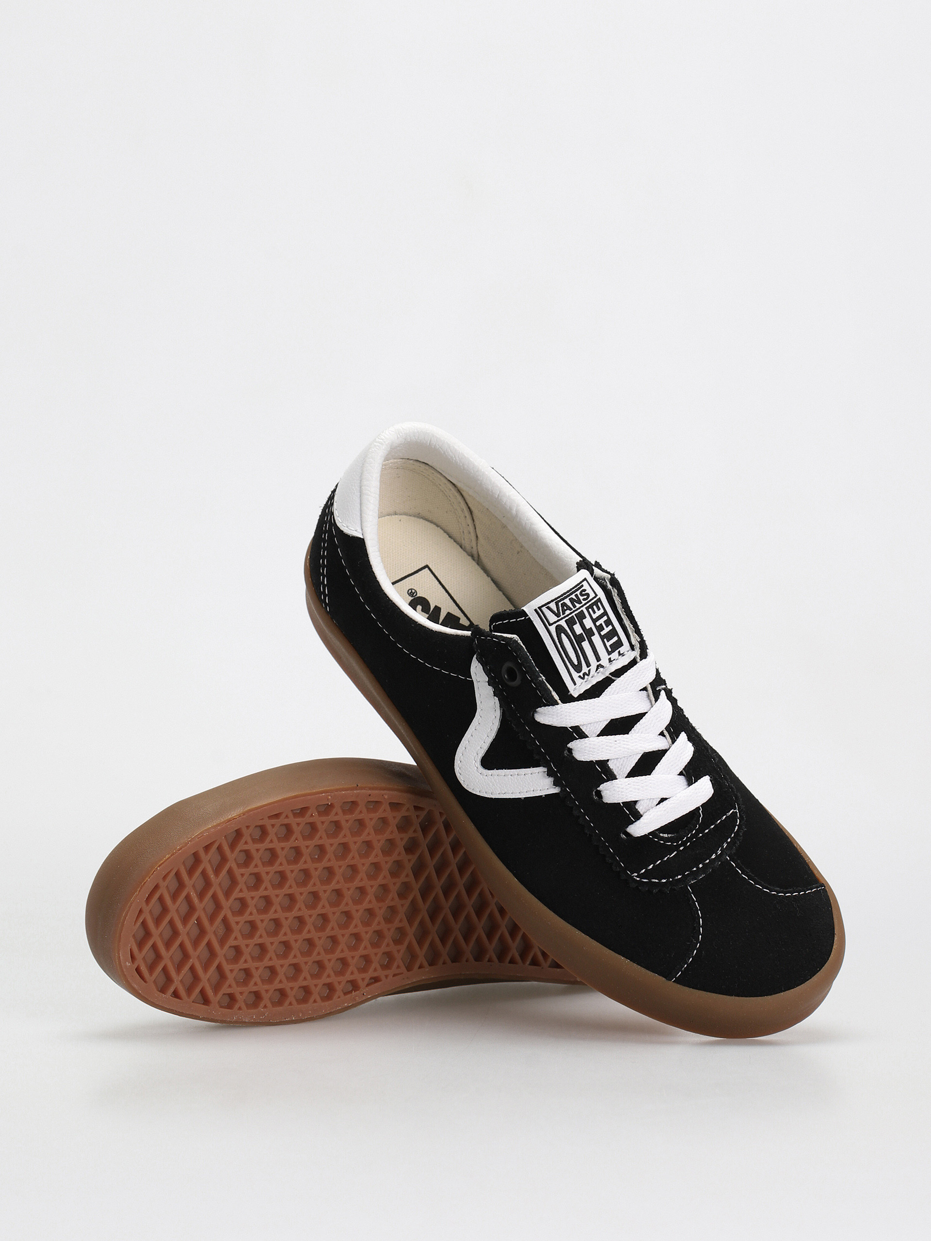 Vans Sport Low Cipők (black/gum)