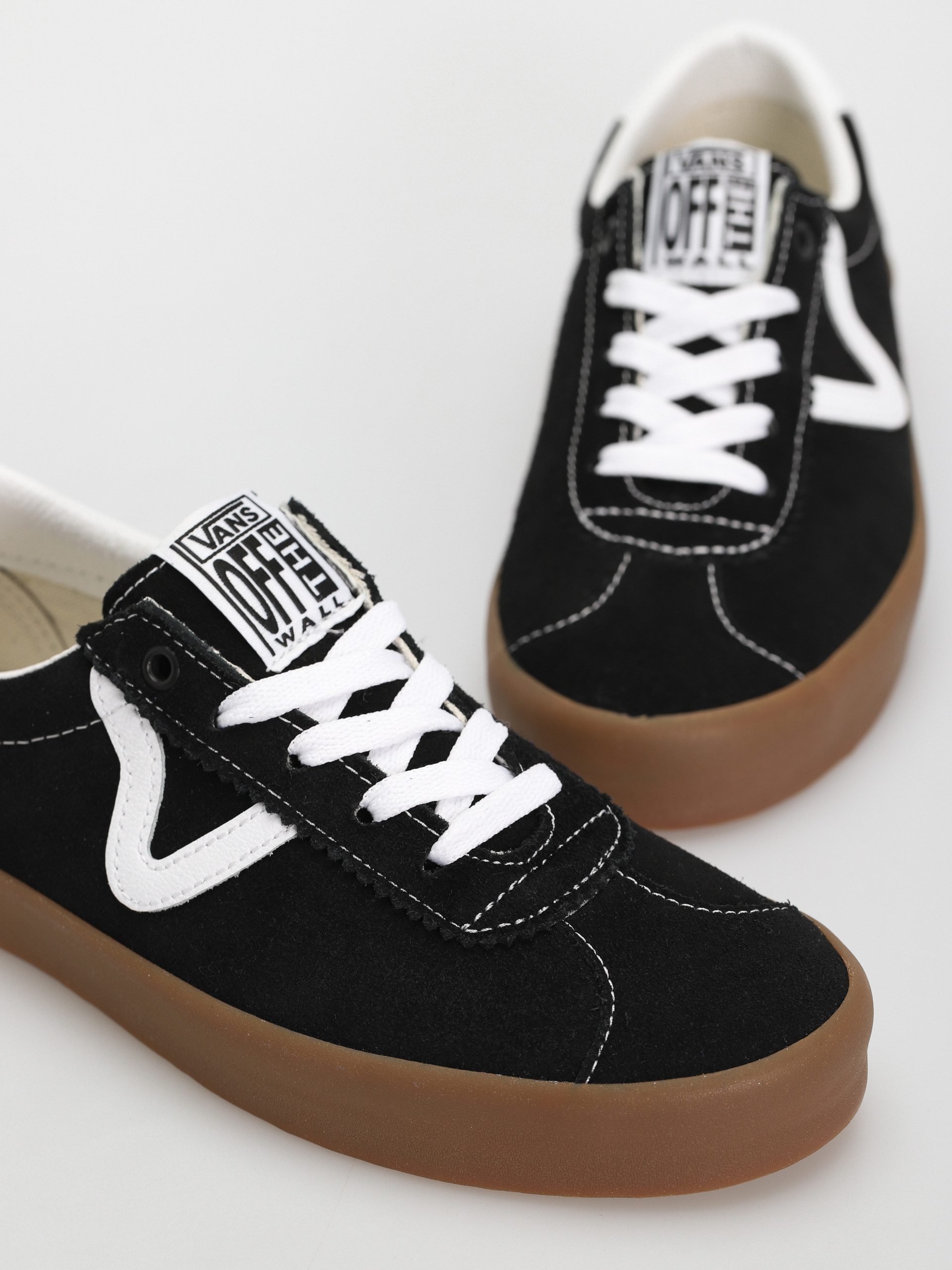 Vans Sport Low Cipők (black/gum)