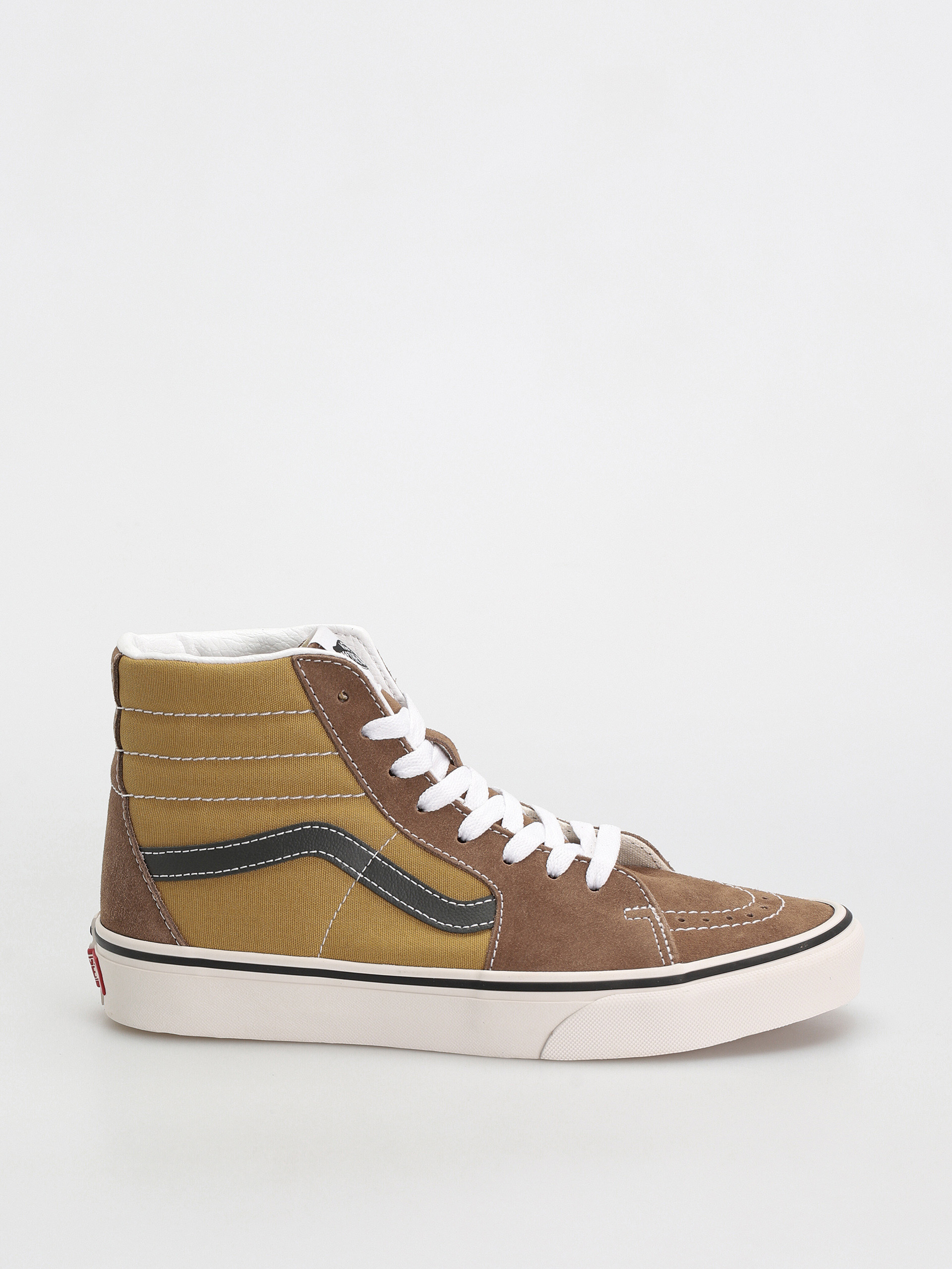 Vans Sk8 Hi Cipők (canvas/suede pop brown/multi)