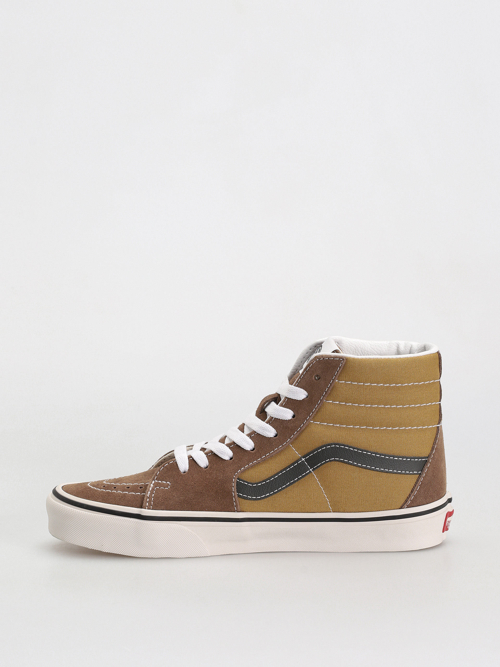 Vans Sk8 Hi Cipők (canvas/suede pop brown/multi)