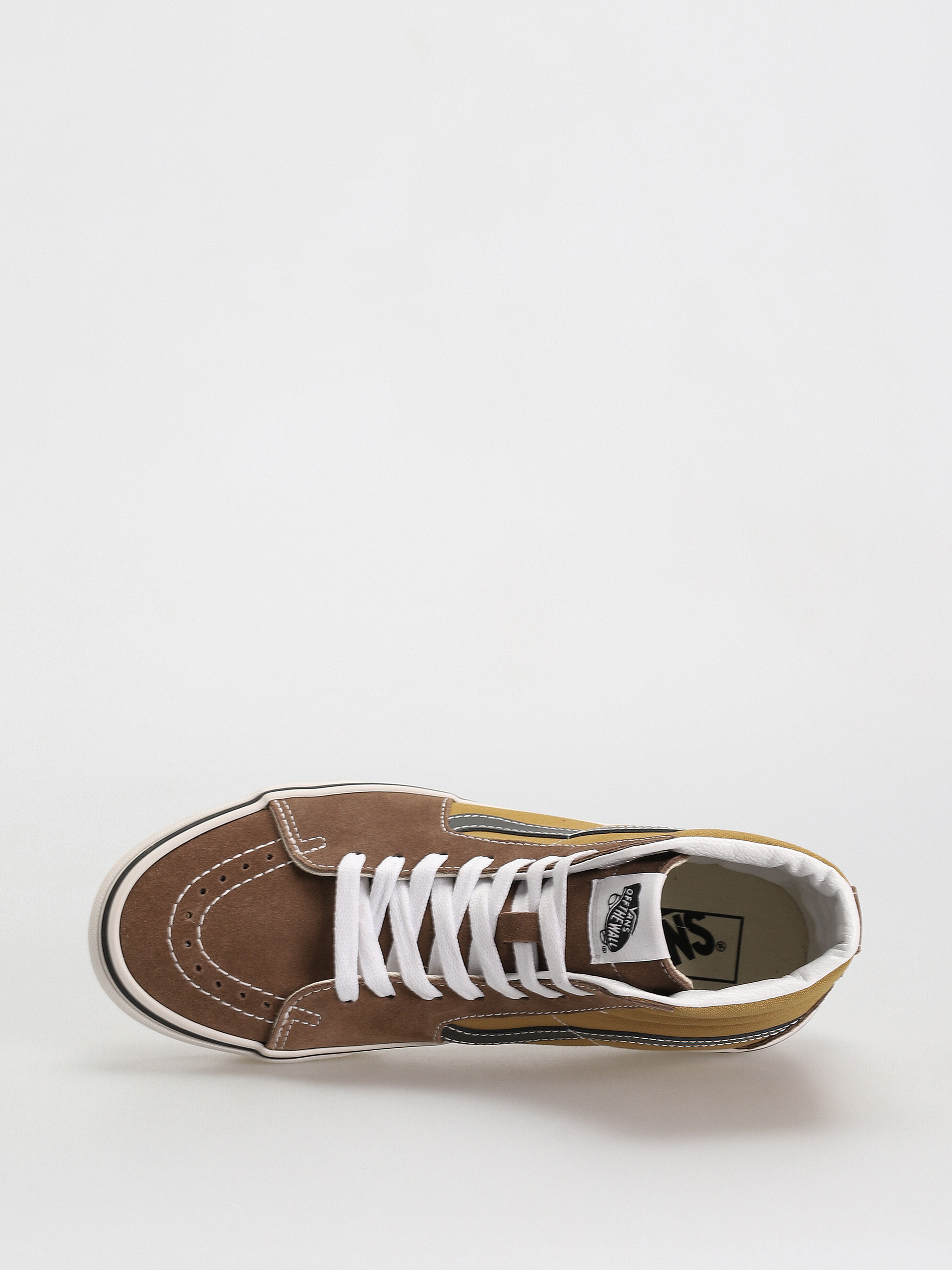 Vans Sk8 Hi Cipők (canvas/suede pop brown/multi)
