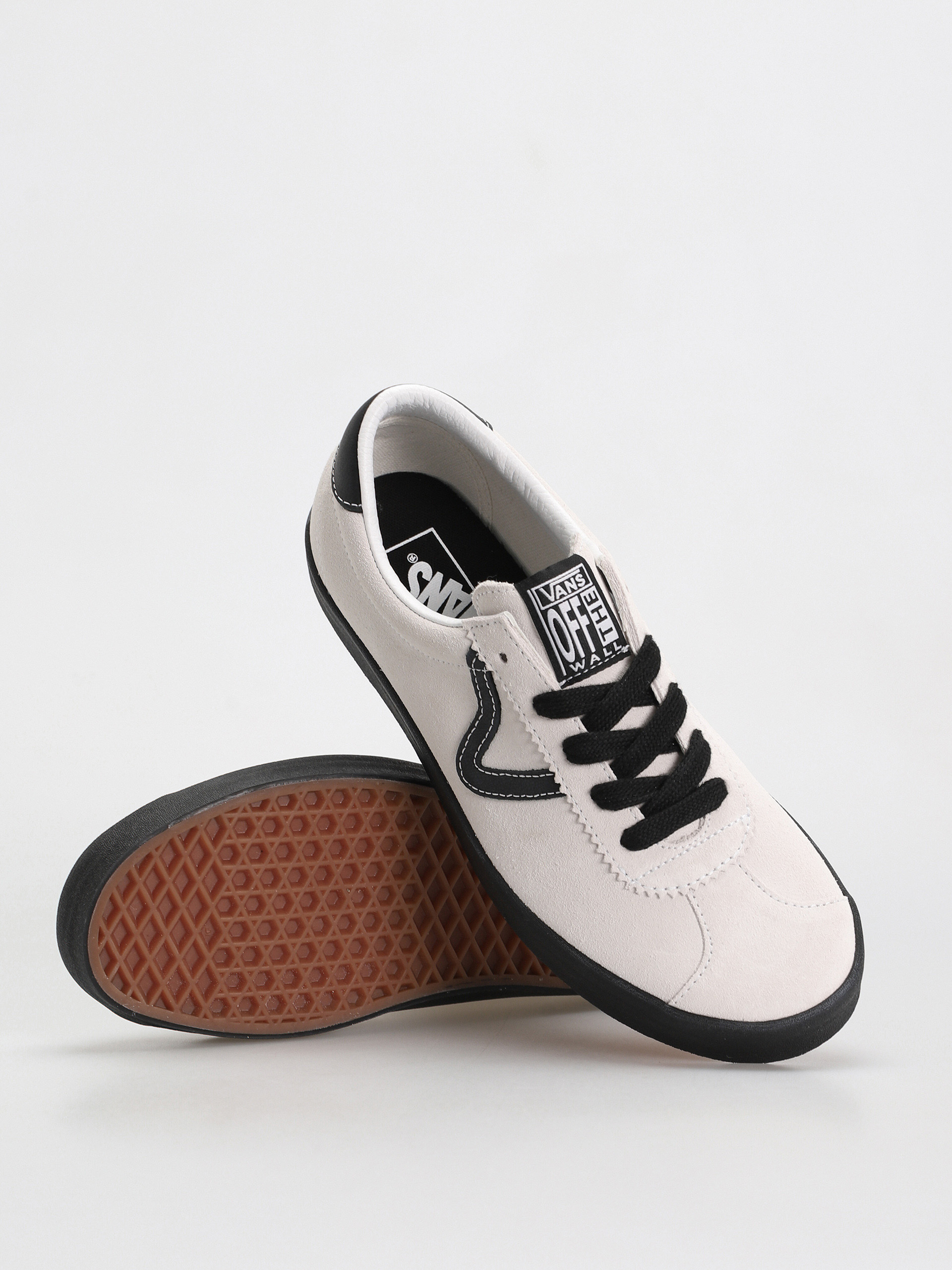 Vans Sport Low Cipők (suede white/black)