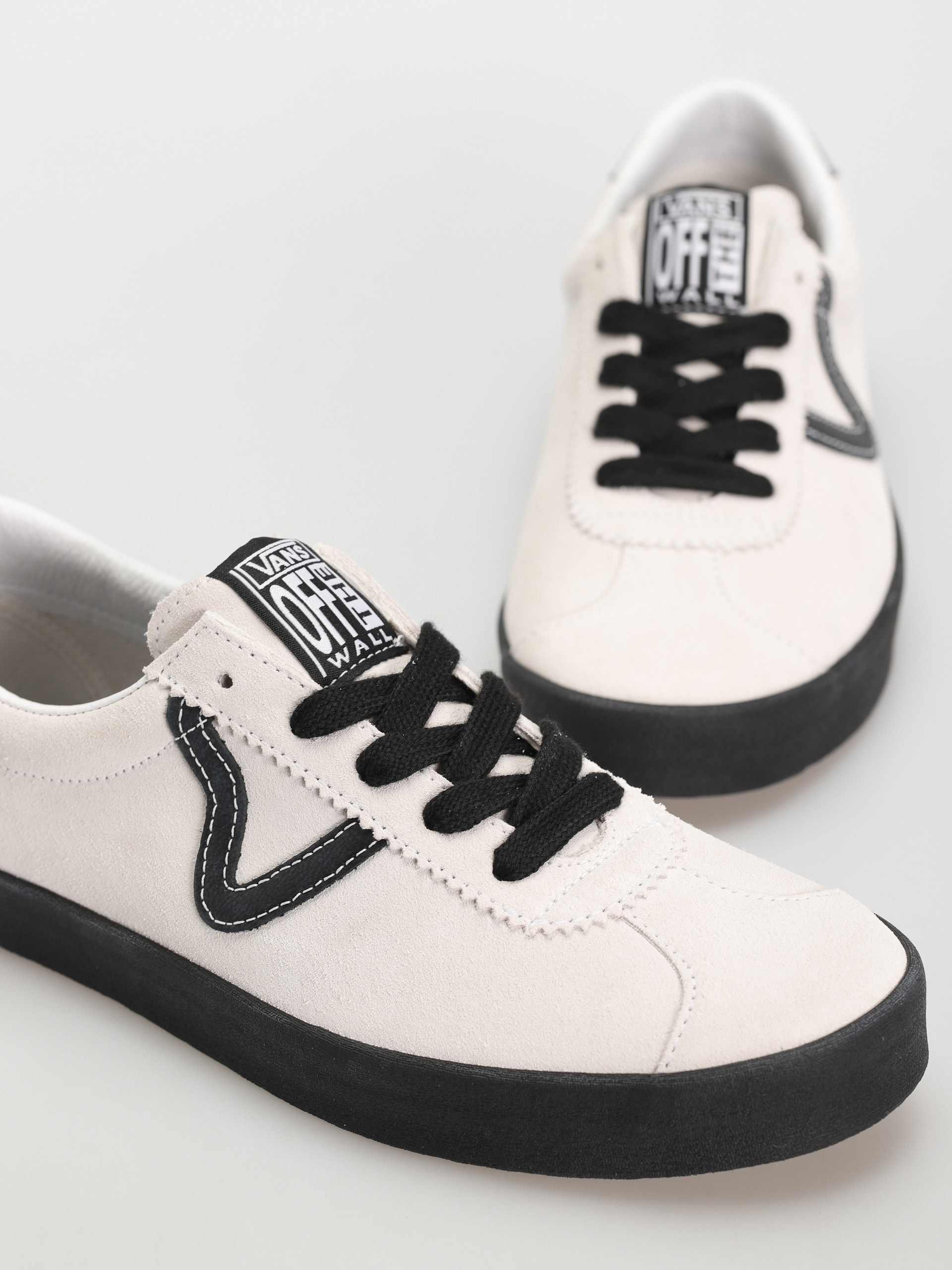 Vans Sport Low Cipők (suede white/black)