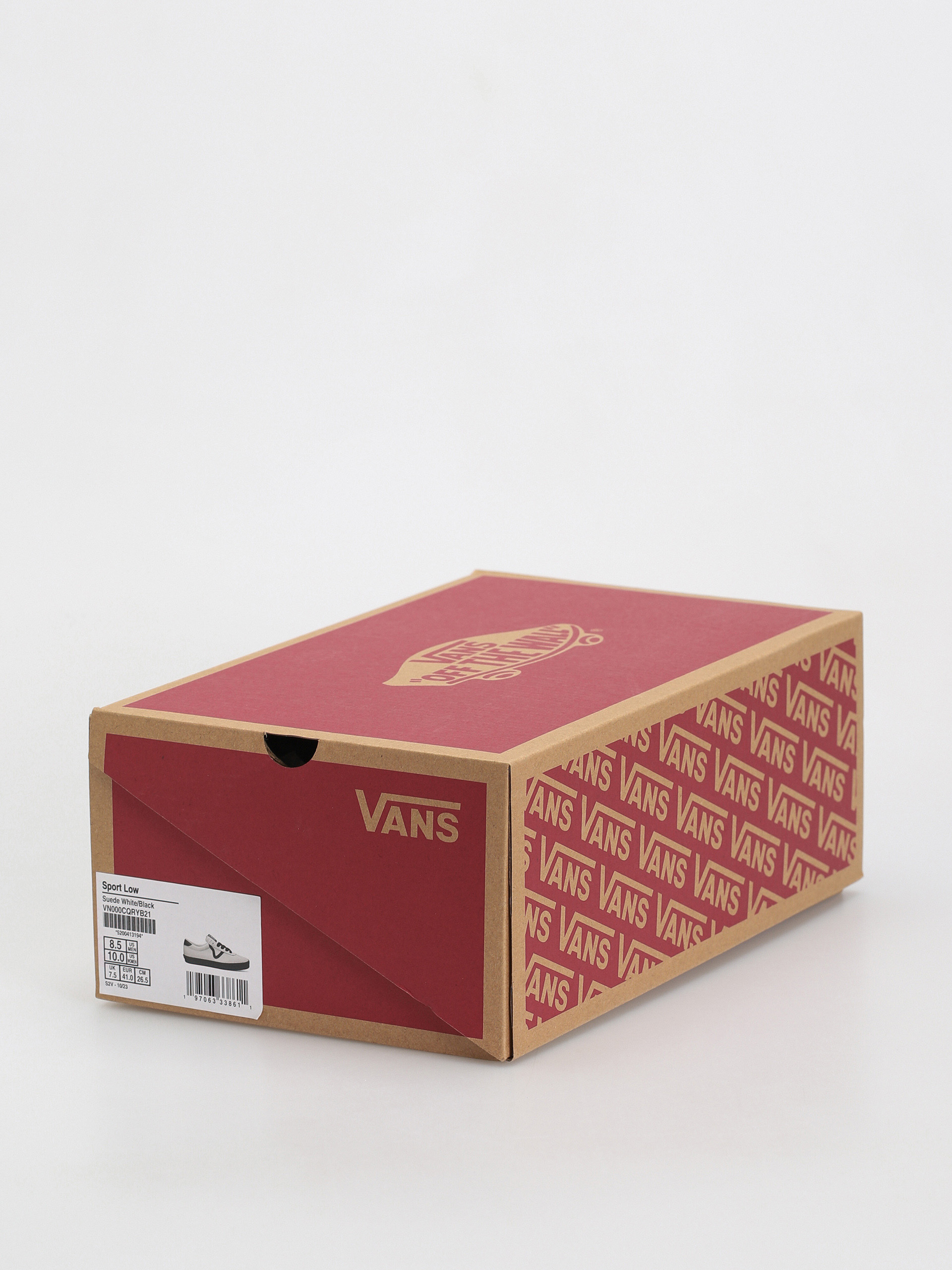 Vans Sport Low Cipők (suede white/black)