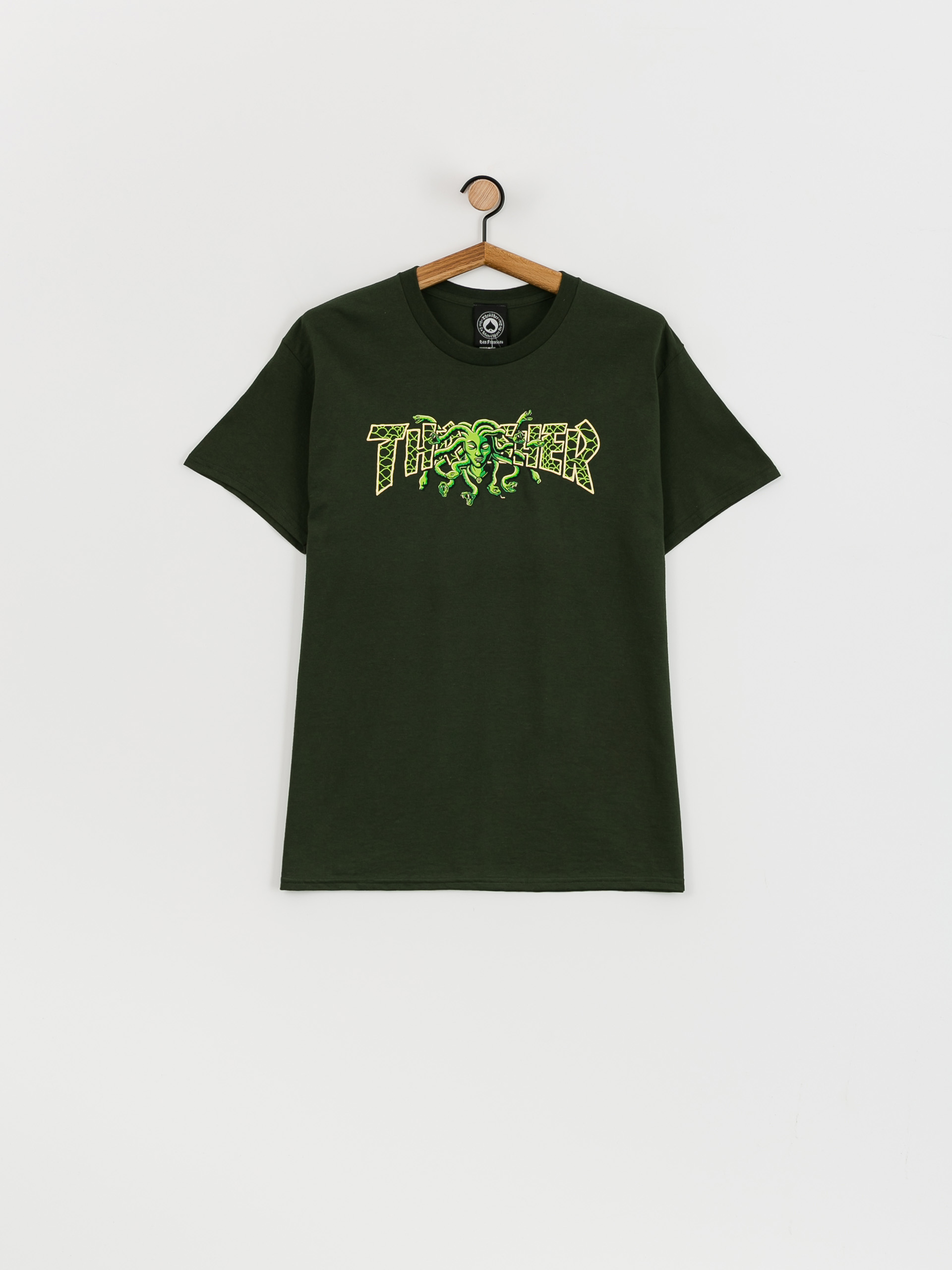 Thrasher Medusa Póló (forest green)
