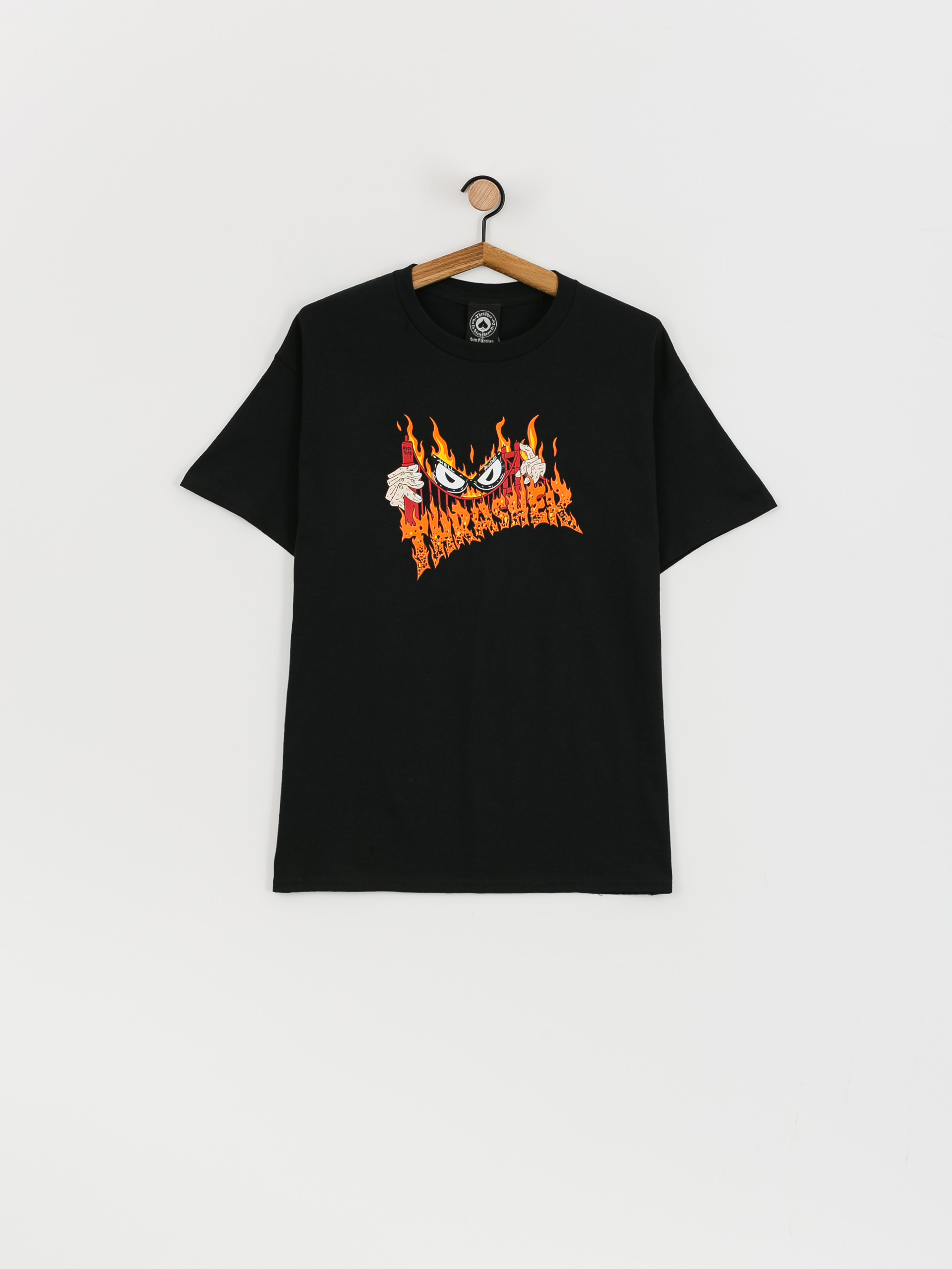 Thrasher Sucka Free By Neckface Póló (black)