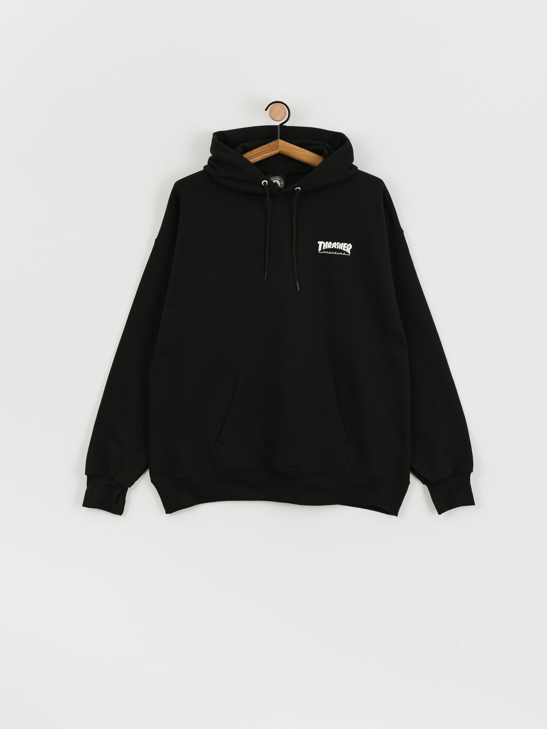 Thrasher Little HD Kapucnis pulóver (black)